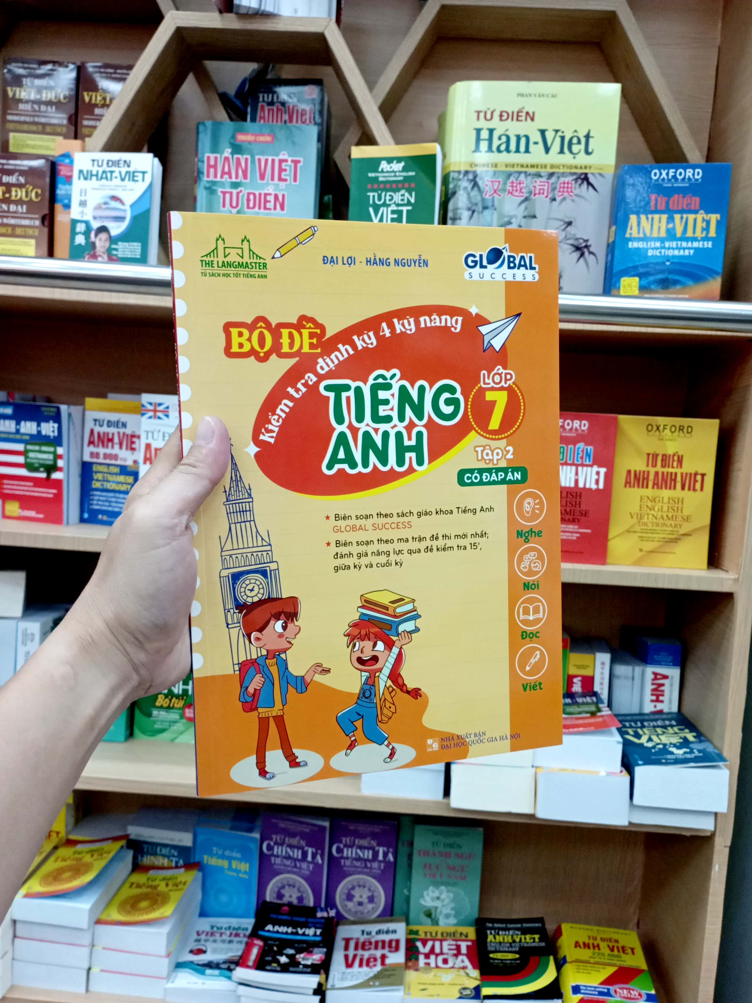 bộ global success - bộ đề kiểm tra định kỳ 4 kỹ năng tiếng anh lớp 7 - tập 2 (có đáp án) - Ảnh 7