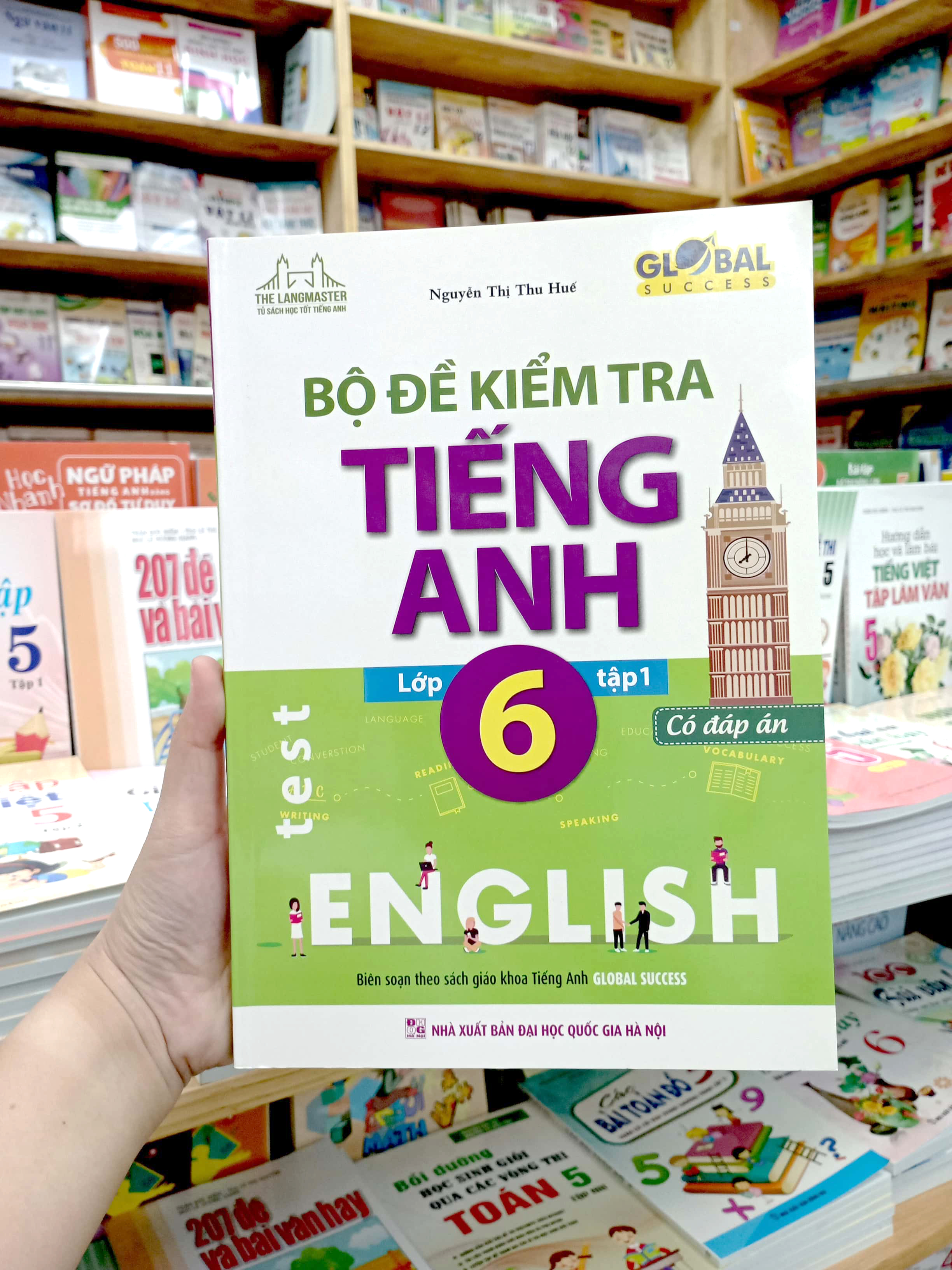 bộ global success - bộ đề kiểm tra tiếng anh lớp 6 - tập 1 (có đáp án) - Ảnh 14