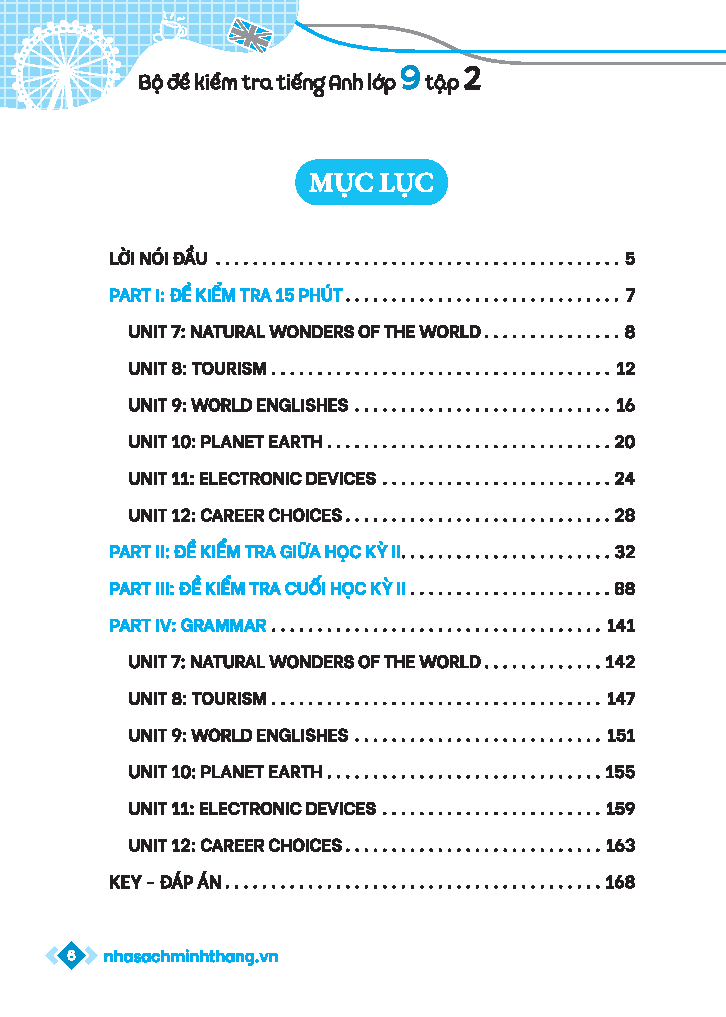 Bộ Global Success - Bộ Đề Kiểm Tra Tiếng Anh Lớp 9 - Tập 2 (Có Đáp Án) - Ảnh 4