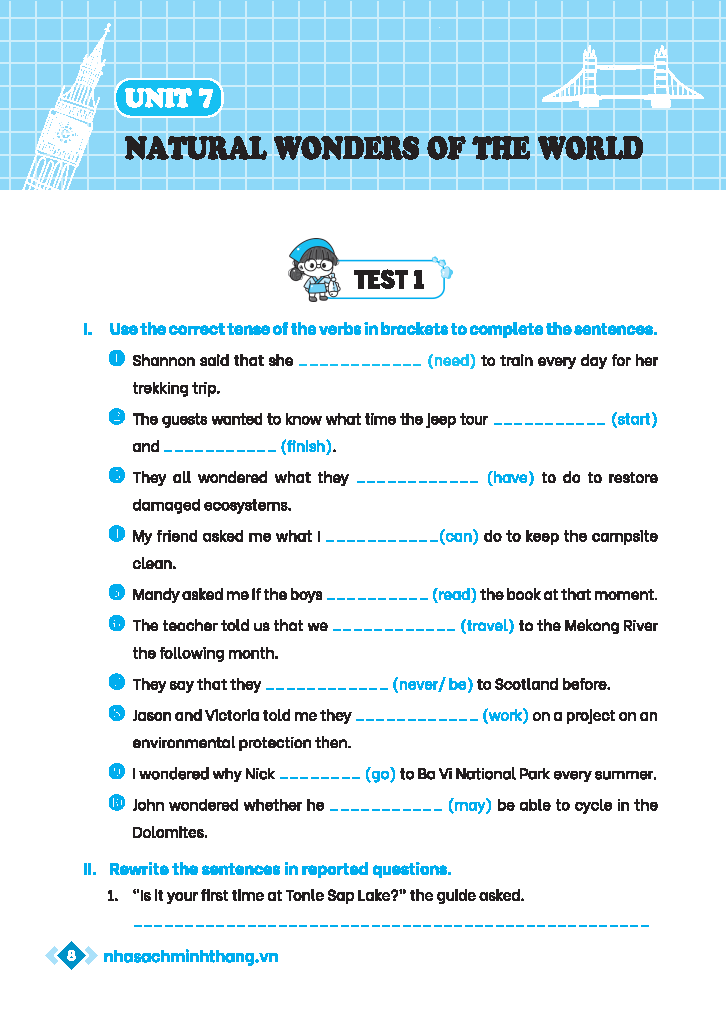 Bộ Global Success - Bộ Đề Kiểm Tra Tiếng Anh Lớp 9 - Tập 2 (Có Đáp Án) - Ảnh 6