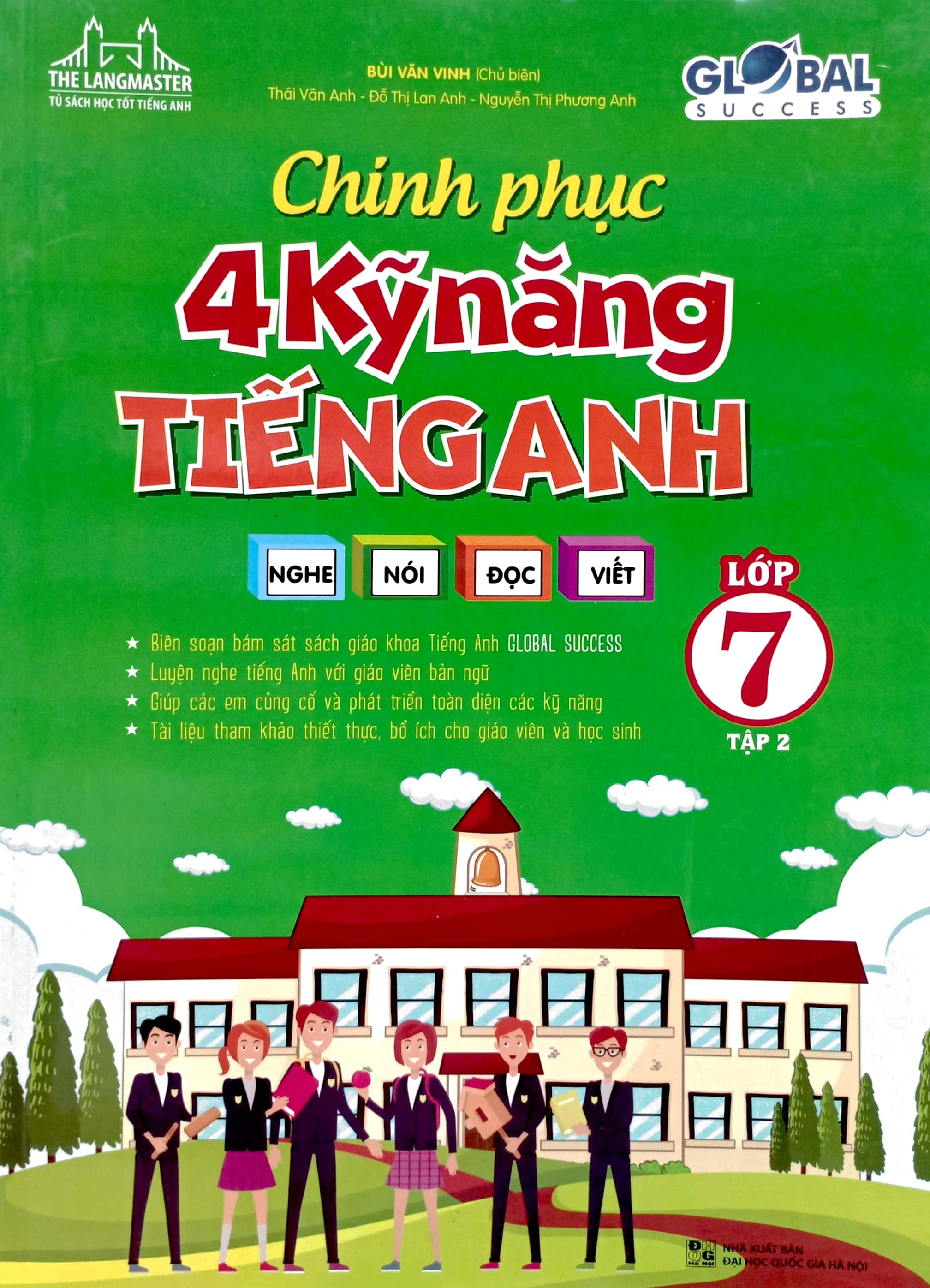 bộ global success - chinh phục 4 kỹ năng tiếng anh nghe - nói - đọc - viết lớp 7 - tập 2 - Ảnh 2