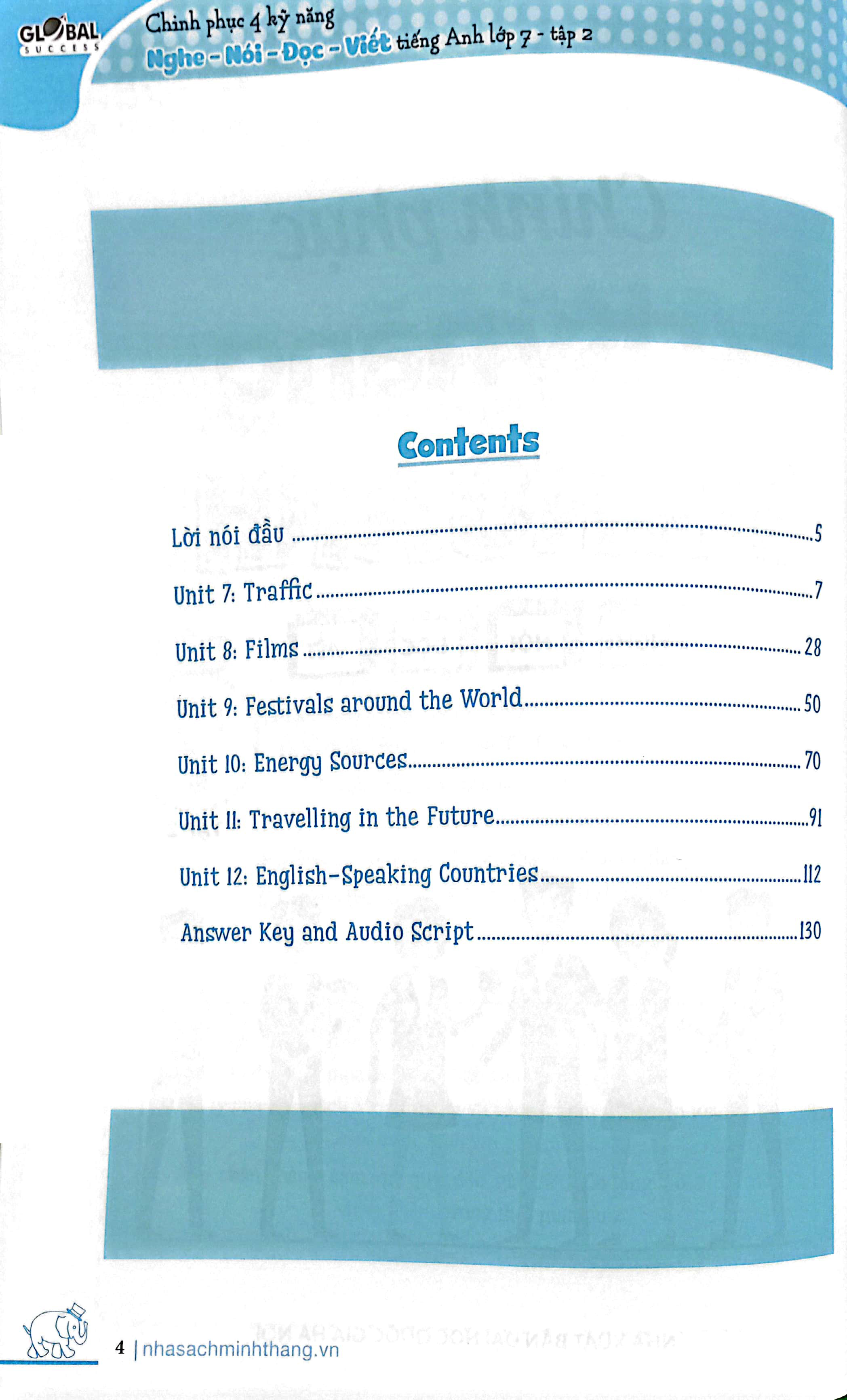 bộ global success - chinh phục 4 kỹ năng tiếng anh nghe - nói - đọc - viết lớp 7 - tập 2 - Ảnh 3