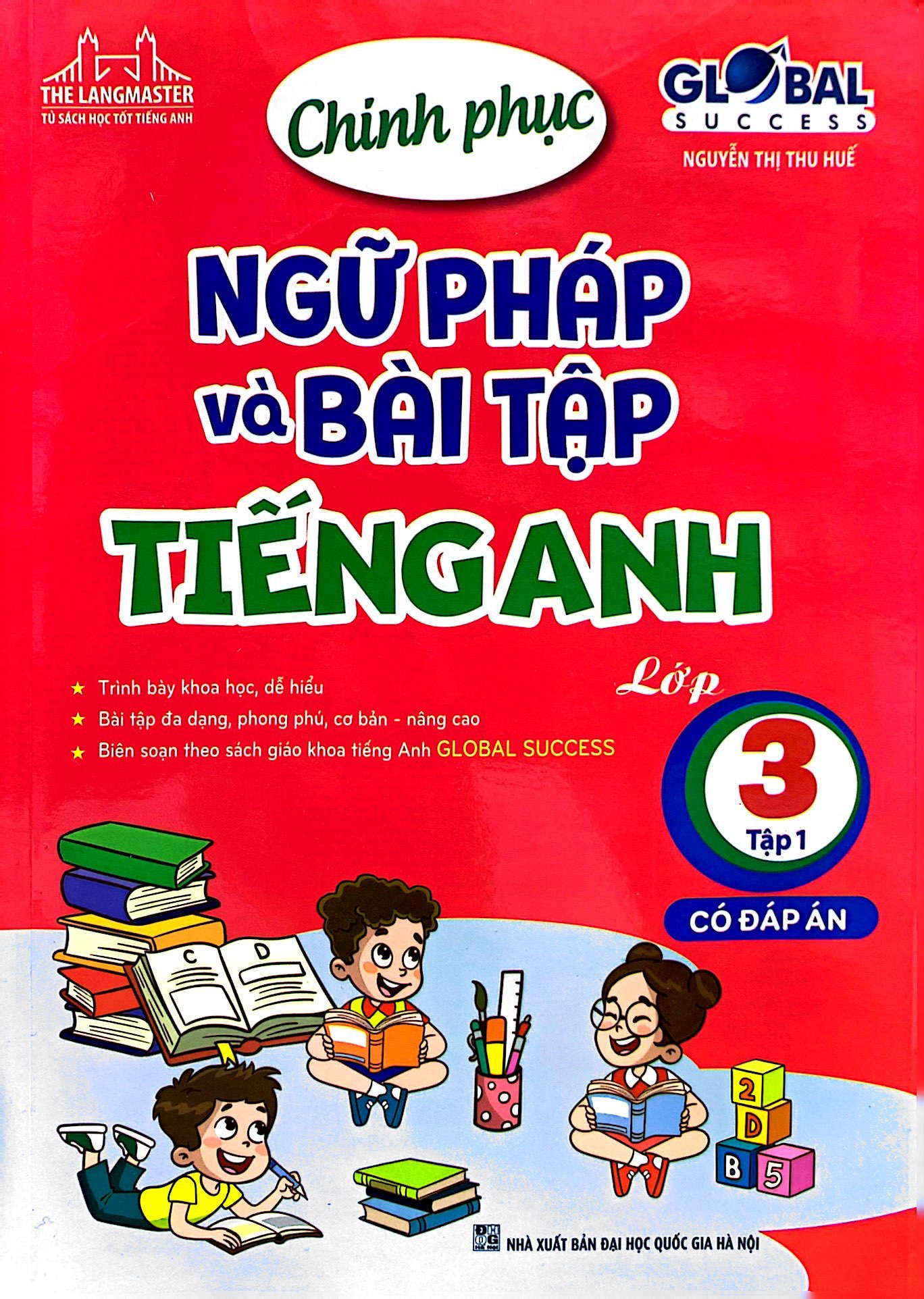 bộ global success - chinh phục ngữ pháp và bài tập tiếng anh lớp 3 - tập 1 (có đáp án) - Ảnh 2