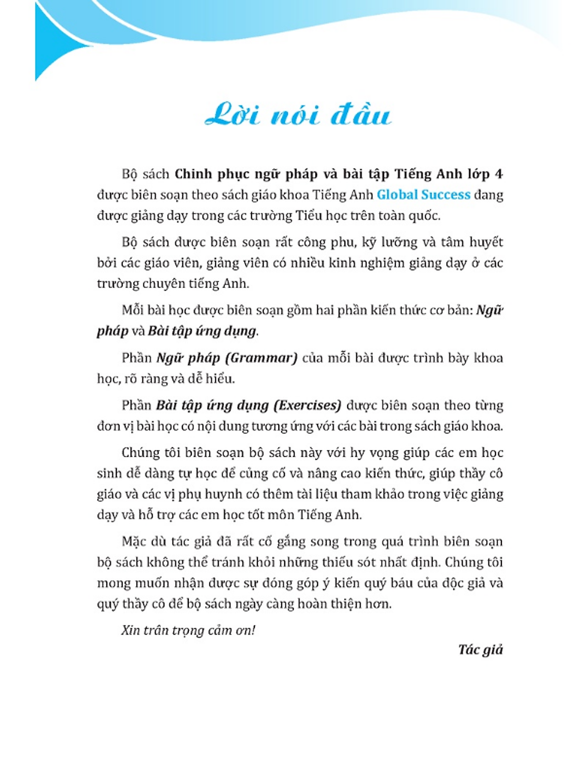 bộ global success - chinh phục ngữ pháp và bài tập tiếng anh lớp 4 - tập 1 (có đáp án) - Ảnh 2