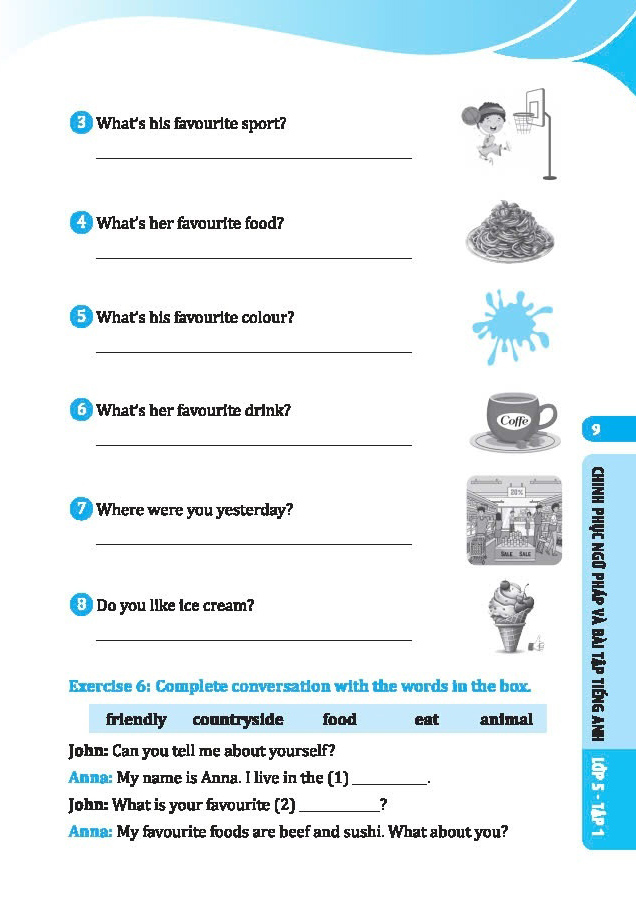 Bộ Global Success - Chinh Phục Ngữ Pháp Và Bài Tập Tiếng Anh Lớp 5 - Tập 1 (Có Đáp Án) - Ảnh 8