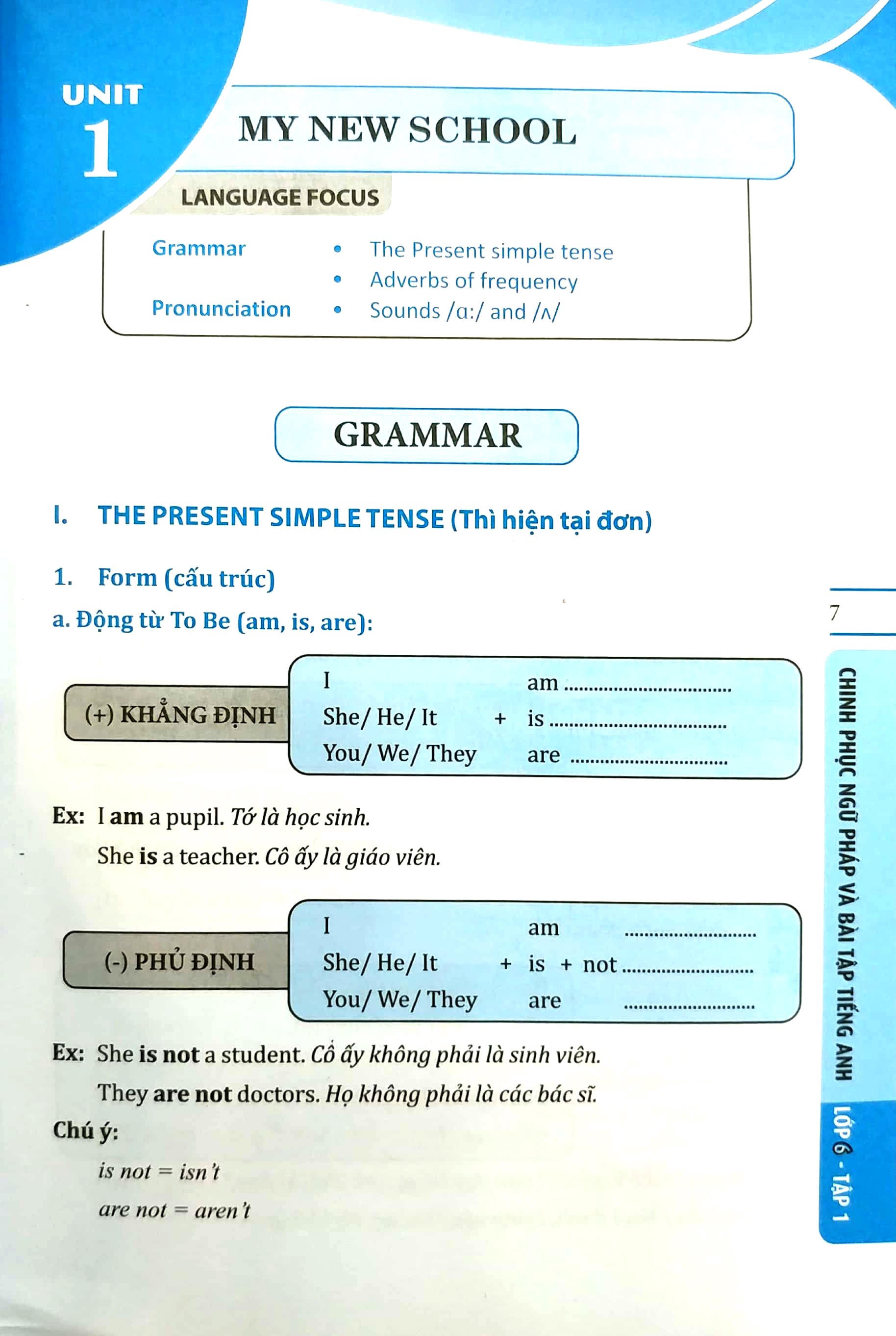 bộ global success - chinh phục ngữ pháp và bài tập tiếng anh lớp 6 - tập 1 (có đáp án) (tái bản 2023) - Ảnh 4