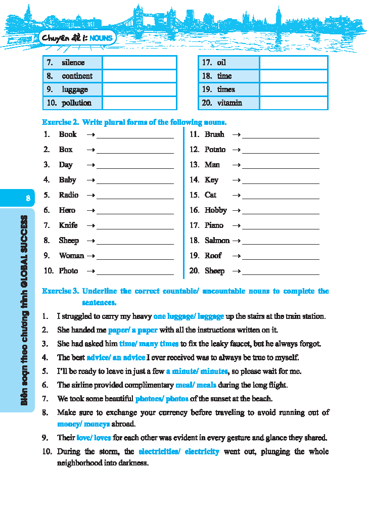 Bộ Global Success - Chinh Phục Ngữ Pháp Và Bài Tập Tiếng Anh Lớp 6 - Tập 2 (Có Đáp Án) (Tái Bản) - Ảnh 6