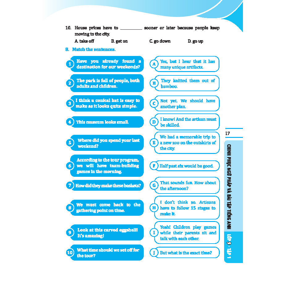 Bộ Global Success - Chinh Phục Ngữ Pháp Và Bài Tập Tiếng Anh Lớp 9 - Tập 1 - Có Đáp Án - Ảnh 6