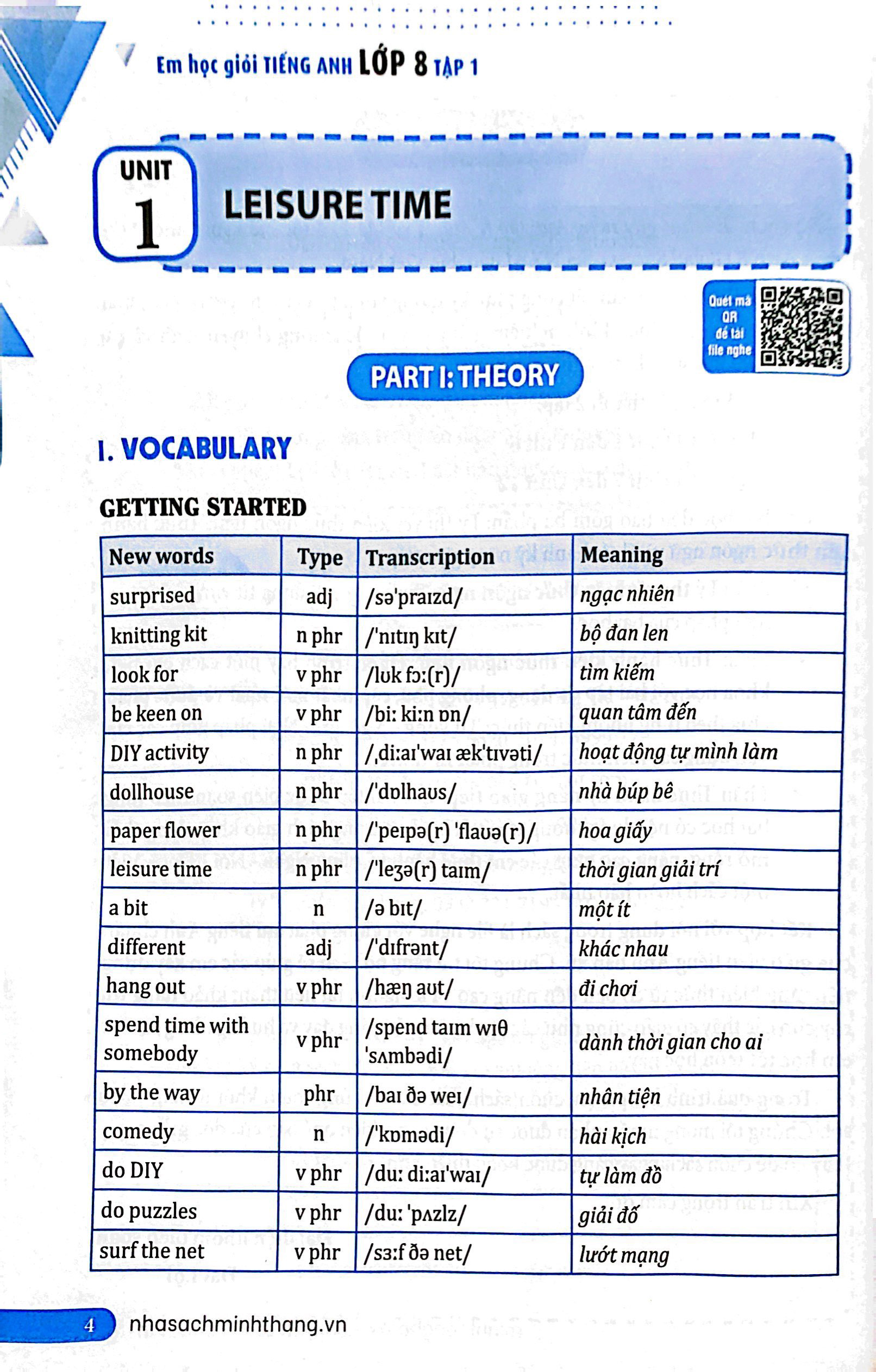 bộ global success - em học giỏi tiếng anh lớp 8 - tập 1 (có đáp án) - Ảnh 4