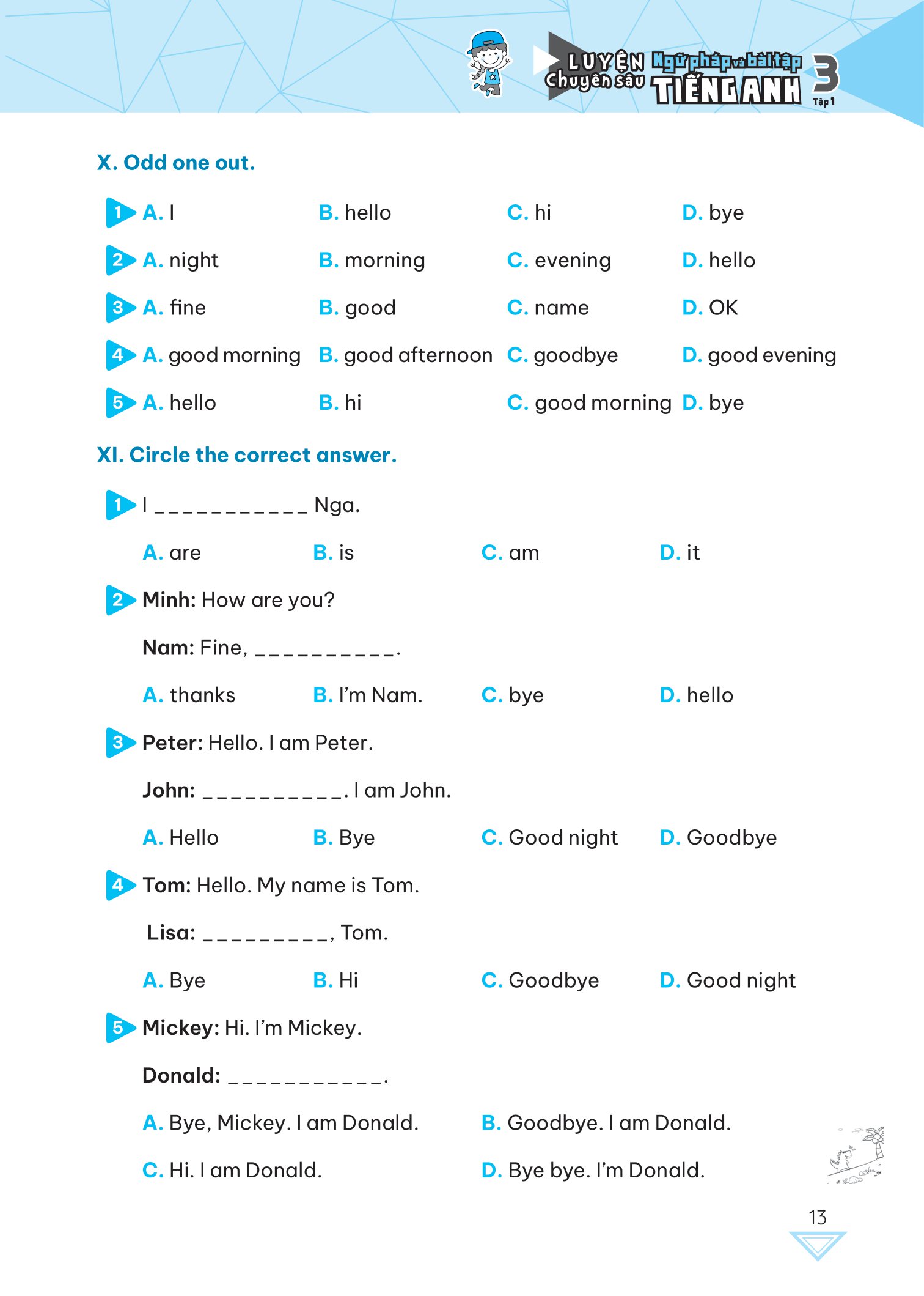 bộ global success - luyện chuyên sâu ngữ pháp và bài tập tiếng anh 3 - tập 1 - Ảnh 15