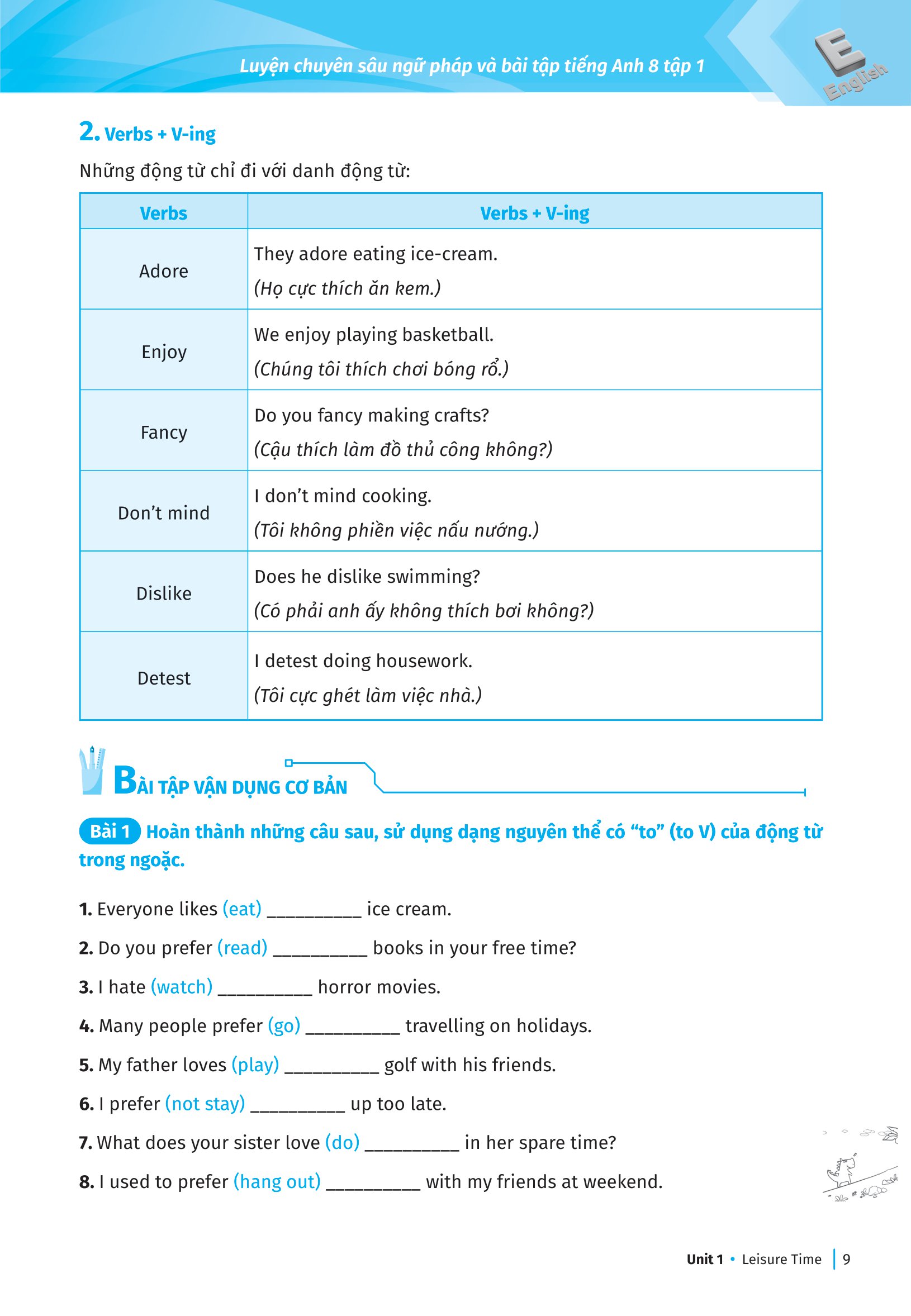 bộ global success - luyện chuyên sâu ngữ pháp và bài tập tiếng anh 8 - tập 1 - Ảnh 11