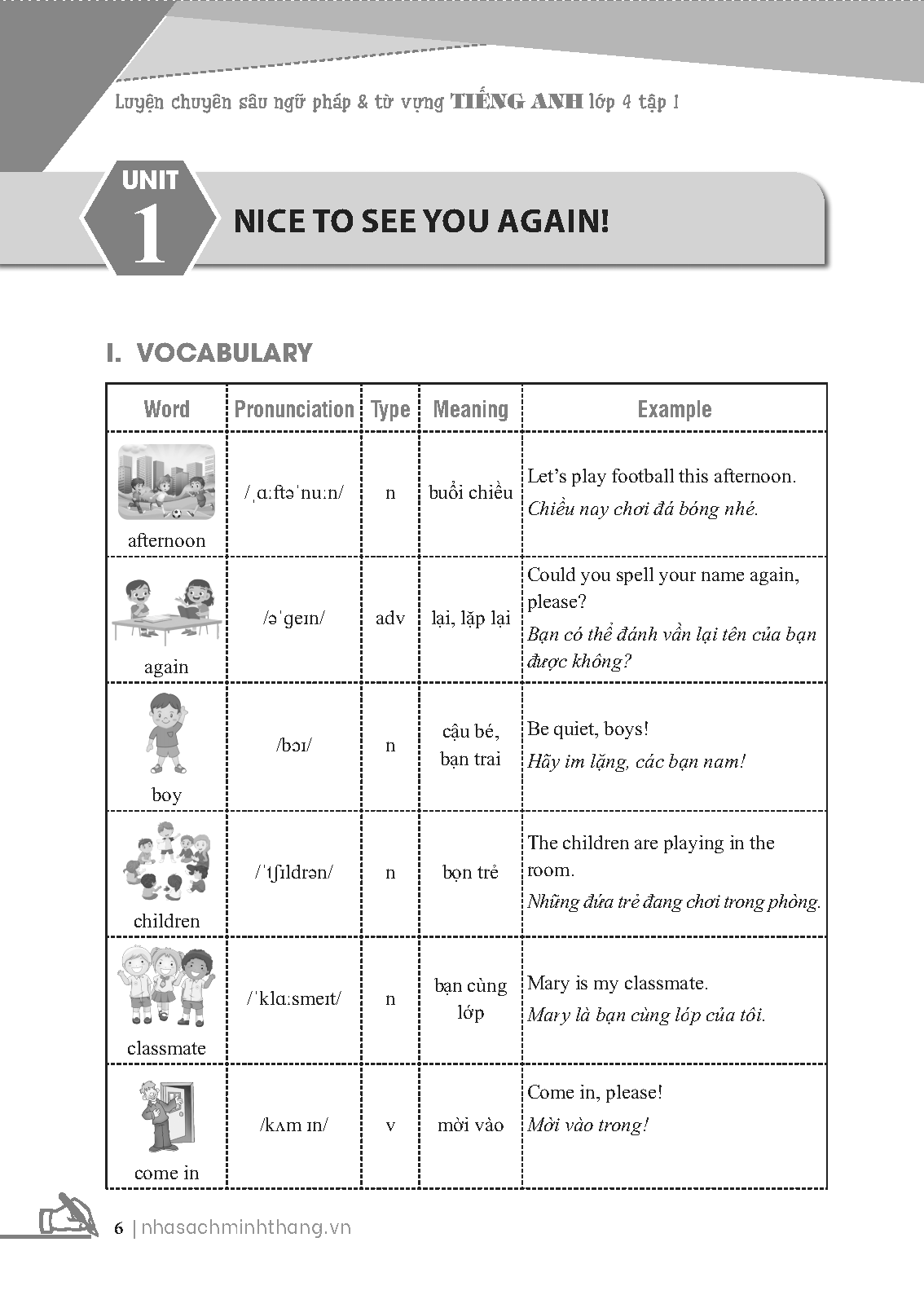 bộ global success - luyện chuyên sâu ngữ pháp và từ vựng tiếng anh lớp 4 - tập 1 (có đáp án) - Ảnh 4