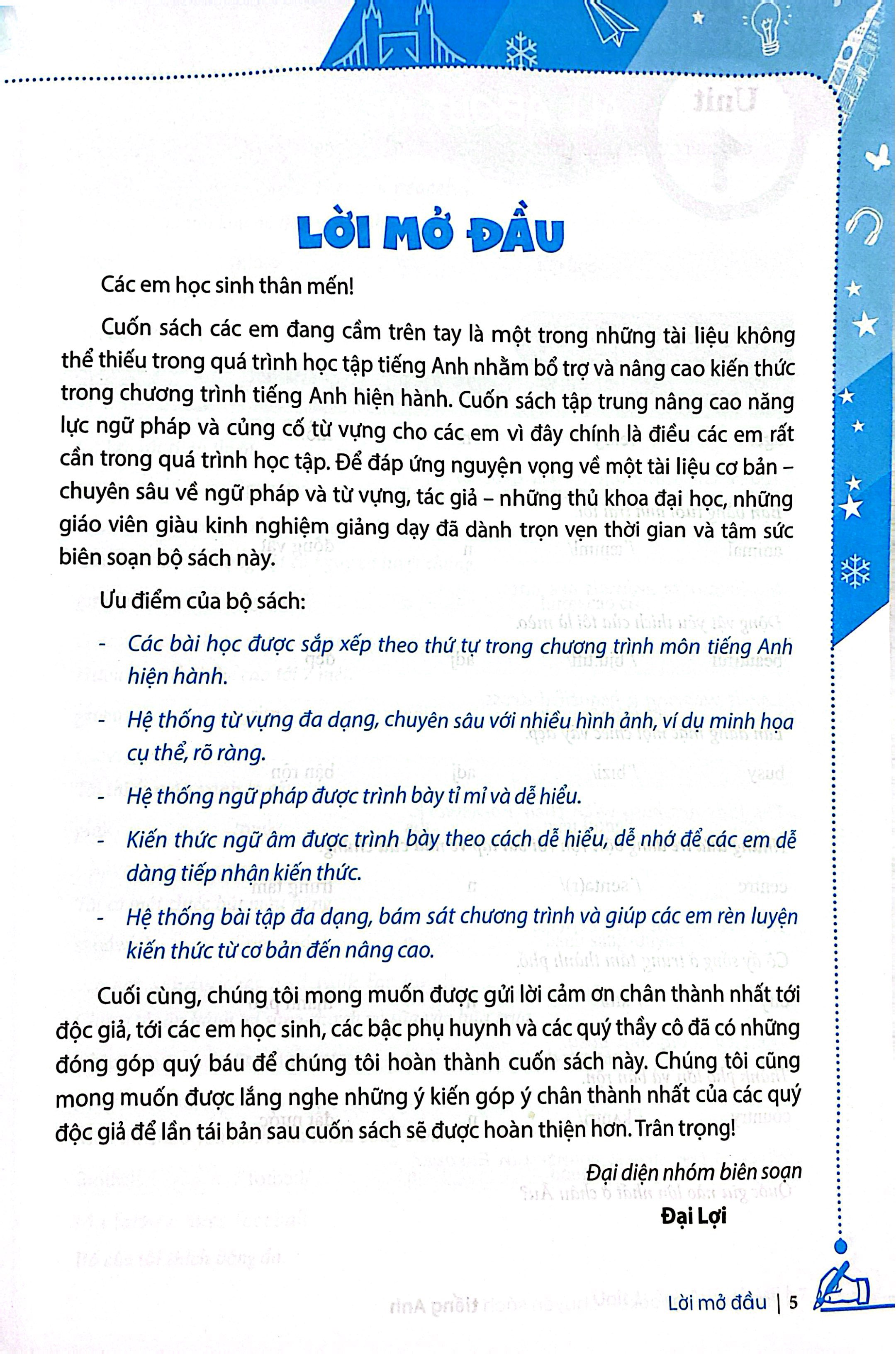 Bộ Global Success - Luyện Chuyên Sâu Ngữ Pháp Và Từ Vựng Tiếng Anh Lớp 5 - Tập 1 - Ảnh 3