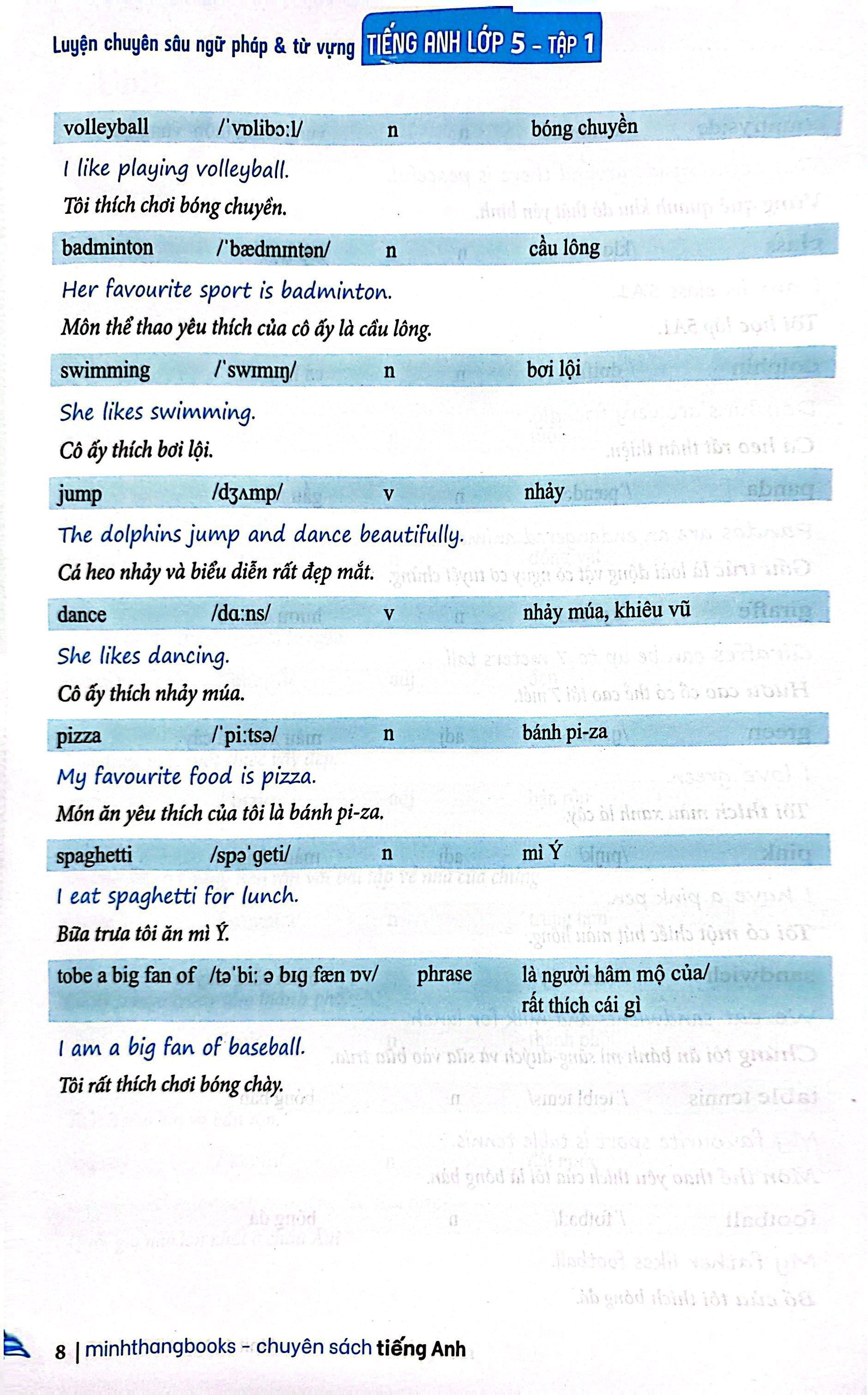 Bộ Global Success - Luyện Chuyên Sâu Ngữ Pháp Và Từ Vựng Tiếng Anh Lớp 5 - Tập 1 - Ảnh 6