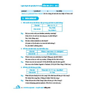 Bộ Global Success - Luyện Chuyên Sâu Ngữ Pháp Và Từ Vựng Tiếng Anh Lớp 5 - Tập 2 - Ảnh 4