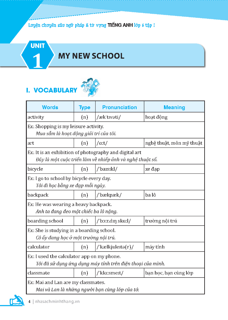Bộ Global Success - Luyện Chuyên Sâu Ngữ Pháp Và Từ Vựng Tiếng Anh Lớp 6 - Tập 1 (Tái Bản 2024) - Ảnh 4