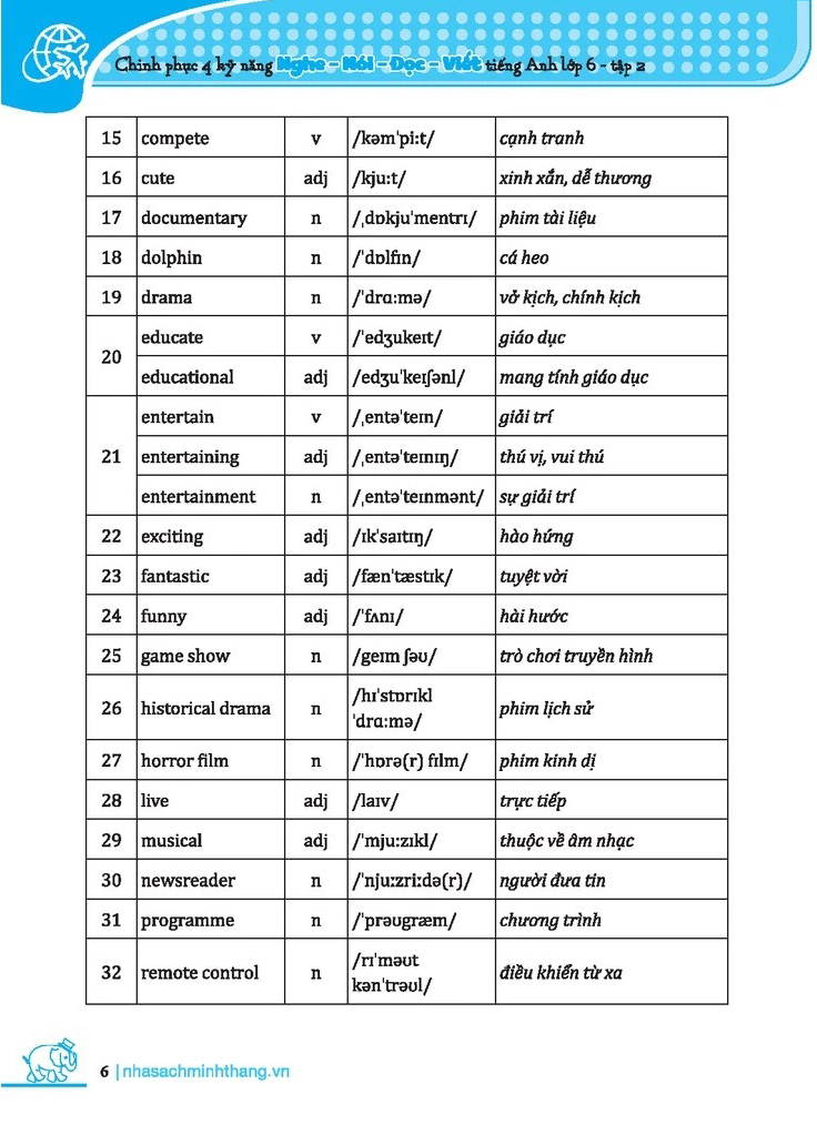 Bộ Global Success - Luyện Chuyên Sâu Ngữ Pháp Và Từ Vựng Tiếng Anh Lớp 6 - Tập 2 (Tái Bản 2024) - Ảnh 4