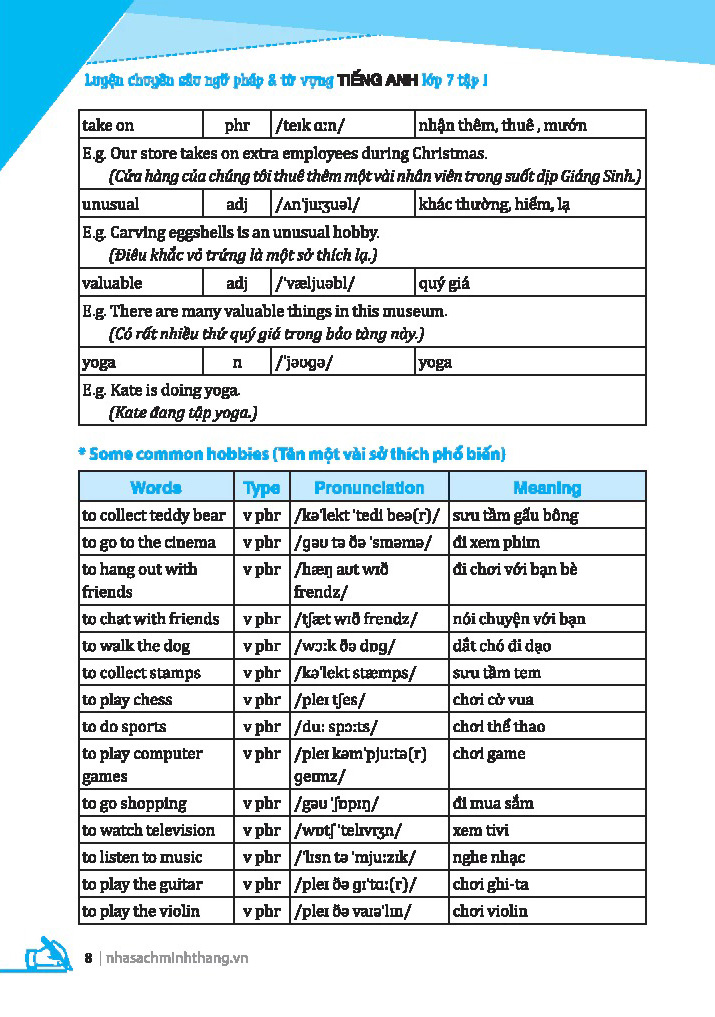 Bộ Global Success - Luyện Chuyên Sâu Ngữ Pháp Và Từ Vựng Tiếng Anh Lớp 7 - Tập 1 (Tái Bản) - Ảnh 5