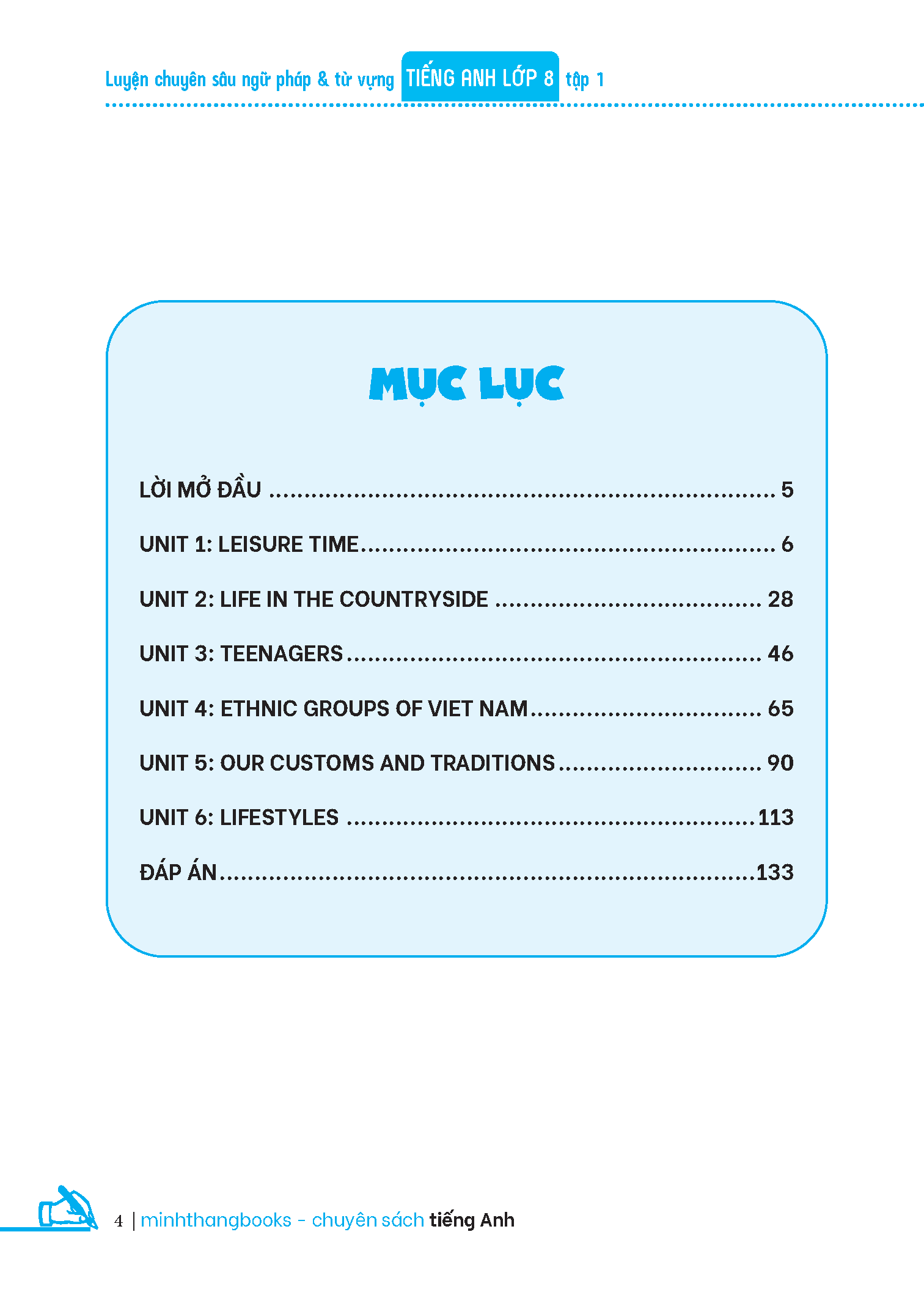 bộ global success - luyện chuyên sâu ngữ pháp và từ vựng tiếng anh lớp 8 - tập 1 (tái bản 2023) - Ảnh 2