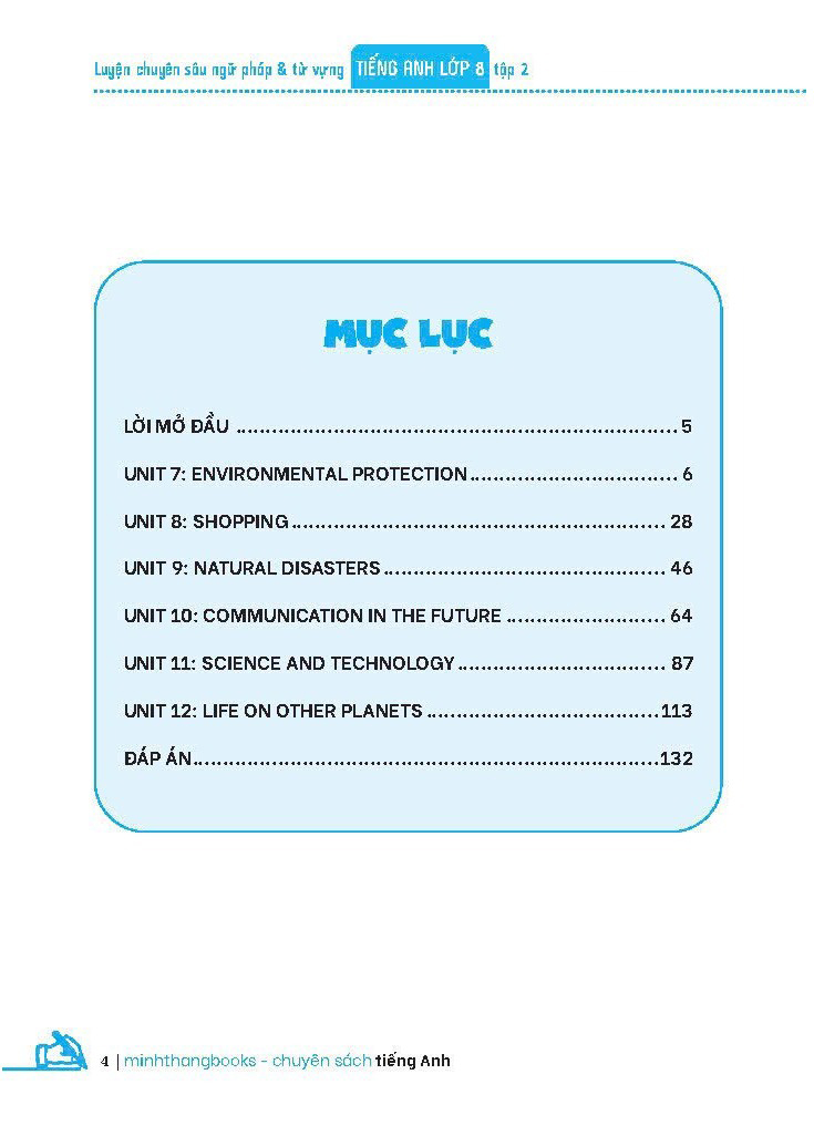 bộ global success - luyện chuyên sâu ngữ pháp và từ vựng tiếng anh lớp 8 - tập 2 - Ảnh 3