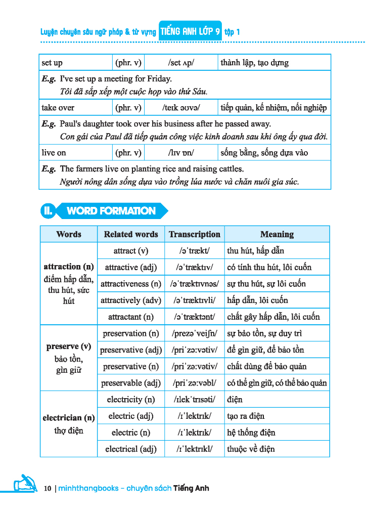 Bộ Global Success - Luyện Chuyên Sâu Ngữ Pháp Và Từ Vựng Tiếng Anh Lớp 9 - Tập 1 - Ảnh 9