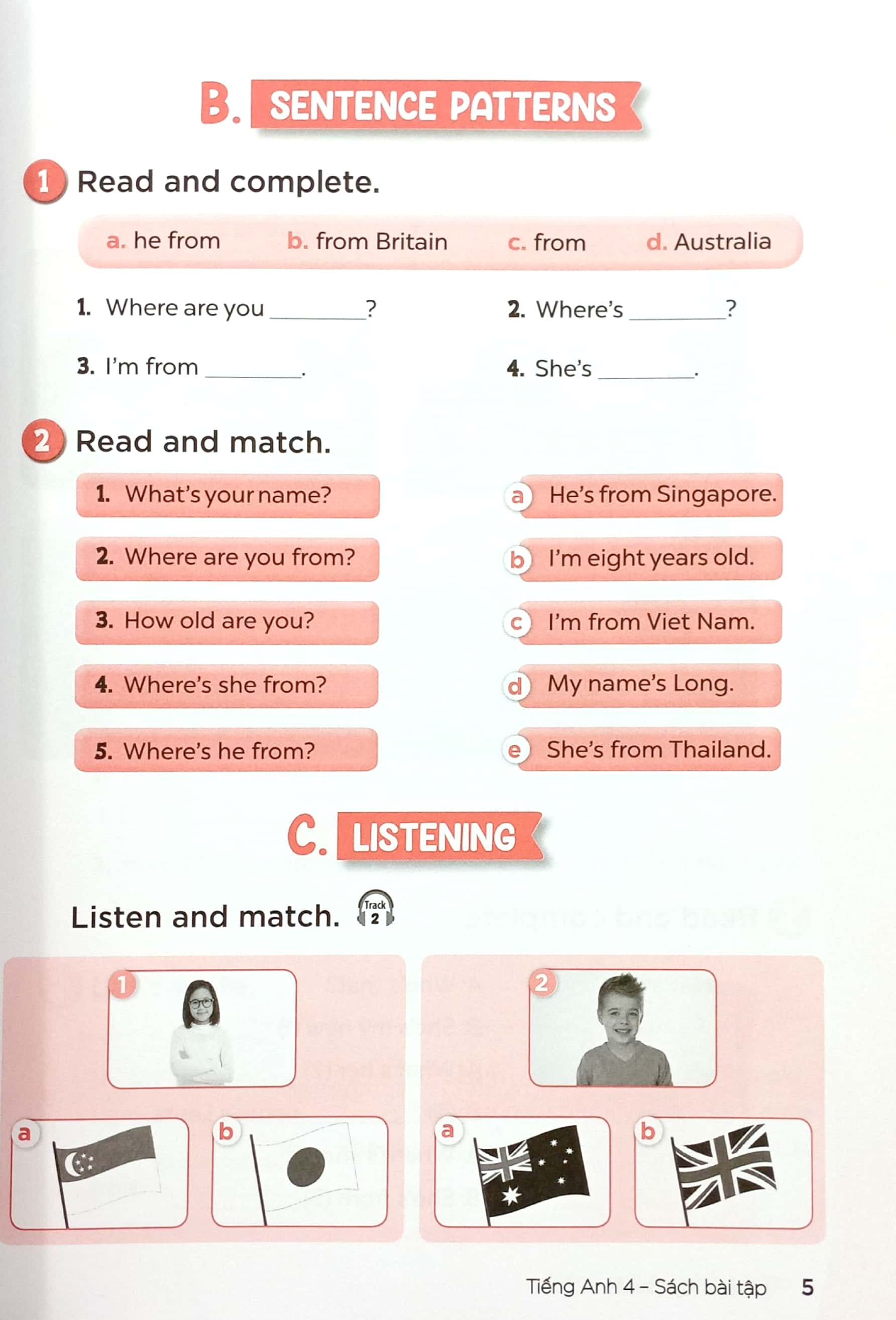 bộ global success - tiếng anh 4 - sách bài tập (2023) - Ảnh 5