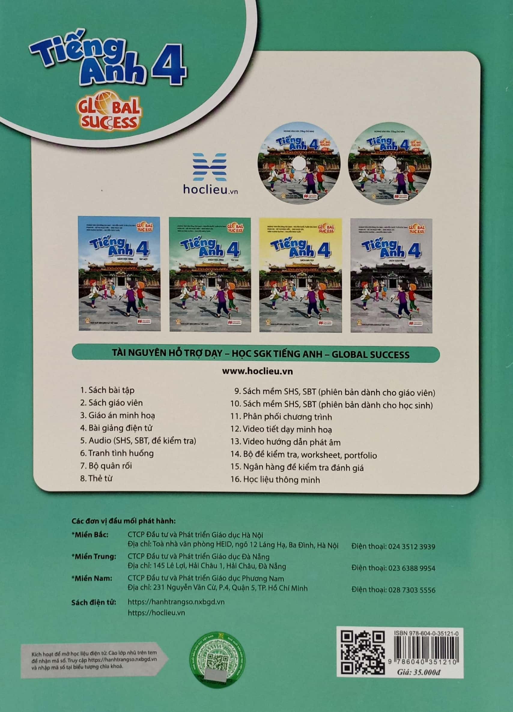 bộ global success - tiếng anh 4 tập 2 - sách học sinh (2023) - Ảnh 6