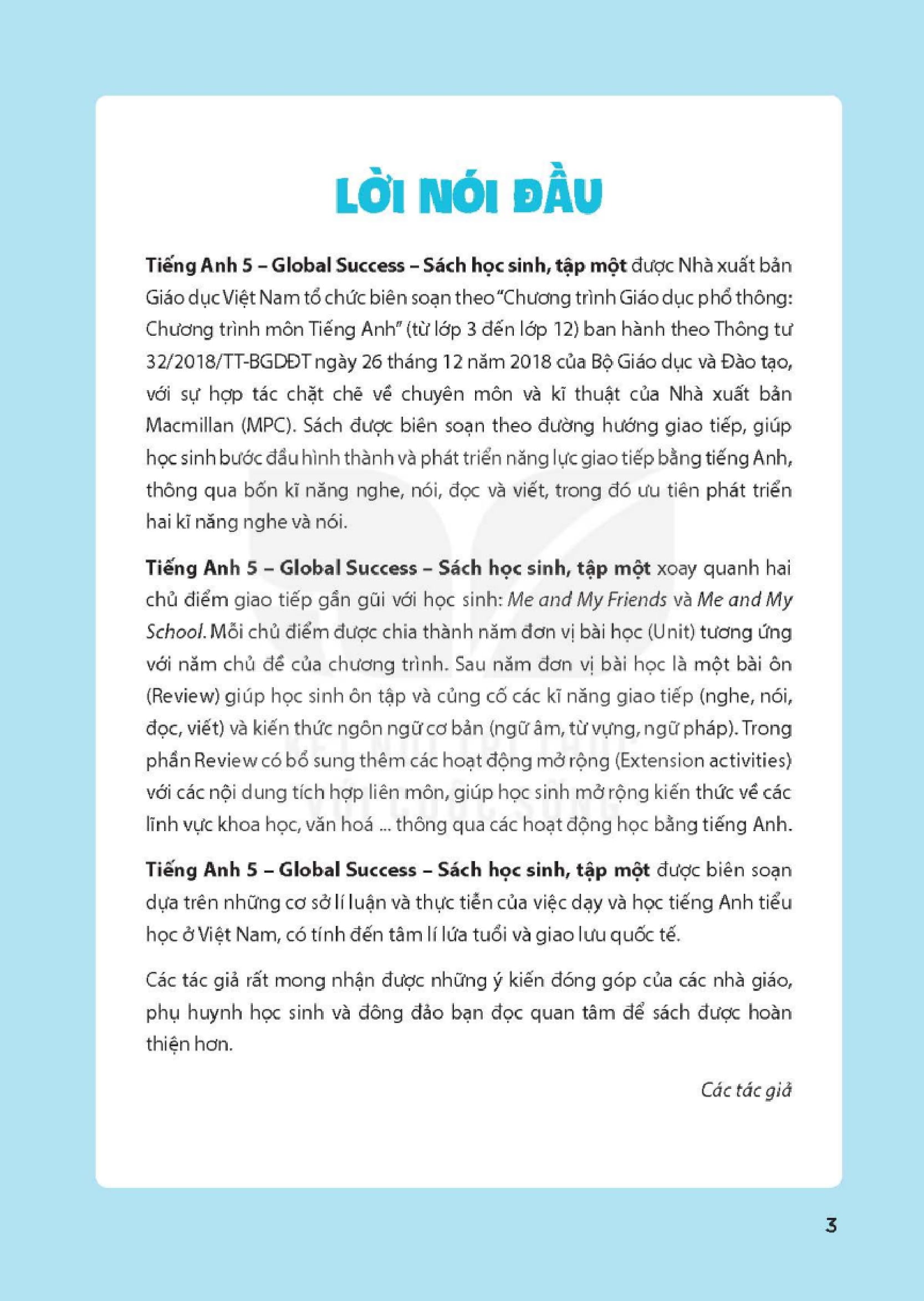 Bo
						
										
										Global Success - Tieng Anh 5 - Sach Hoc Sinh - Tap Mot (2024) - Ảnh 3