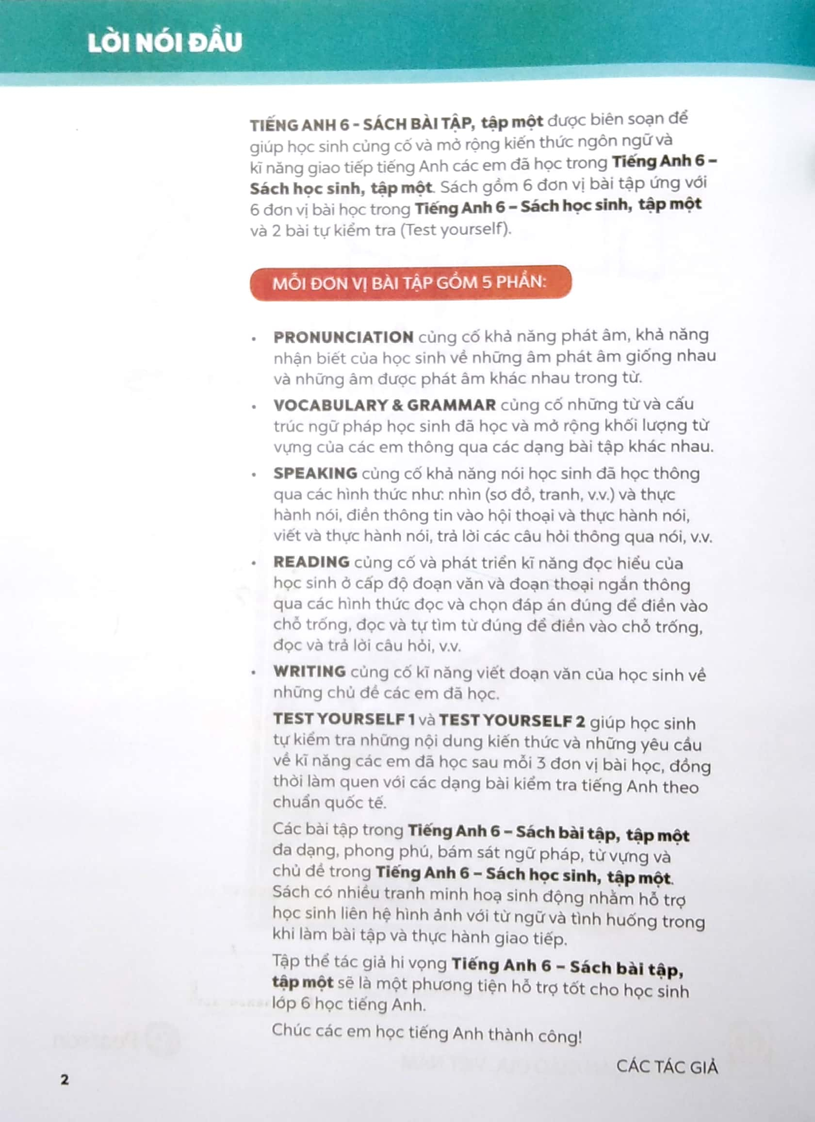 bộ global success - tiếng anh 6 - tập 1 - sách bài tập (2023) - Ảnh 4