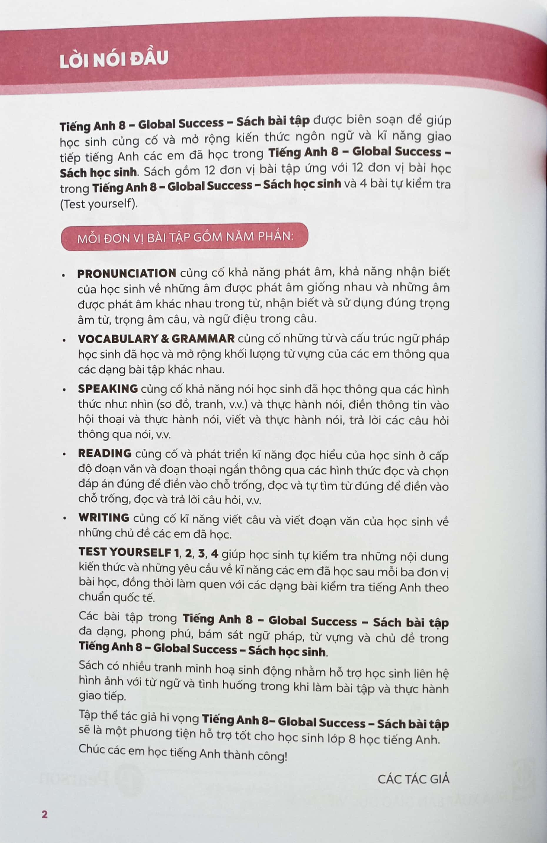 bộ global success - tiếng anh 8 - sách bài tập (2023) - Ảnh 4