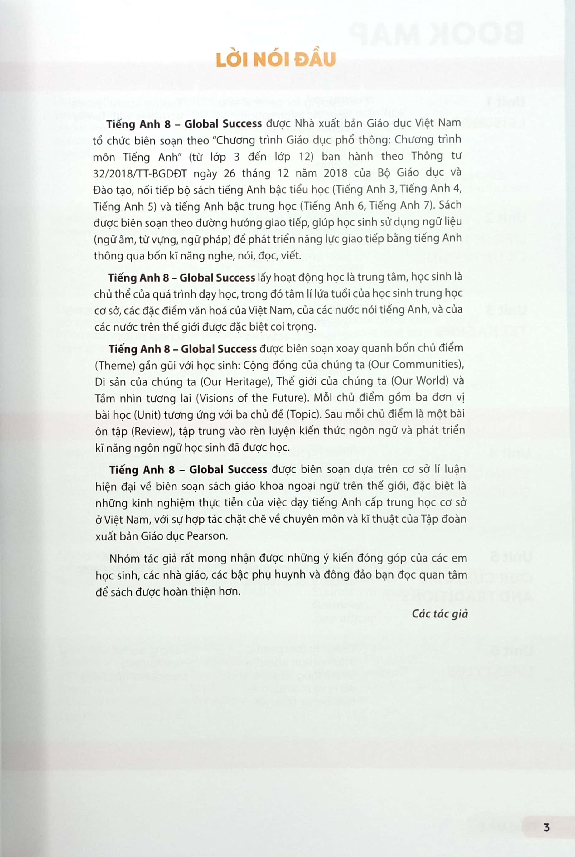 bộ global success - tiếng anh 8 - sách học sinh (2023) - Ảnh 4
