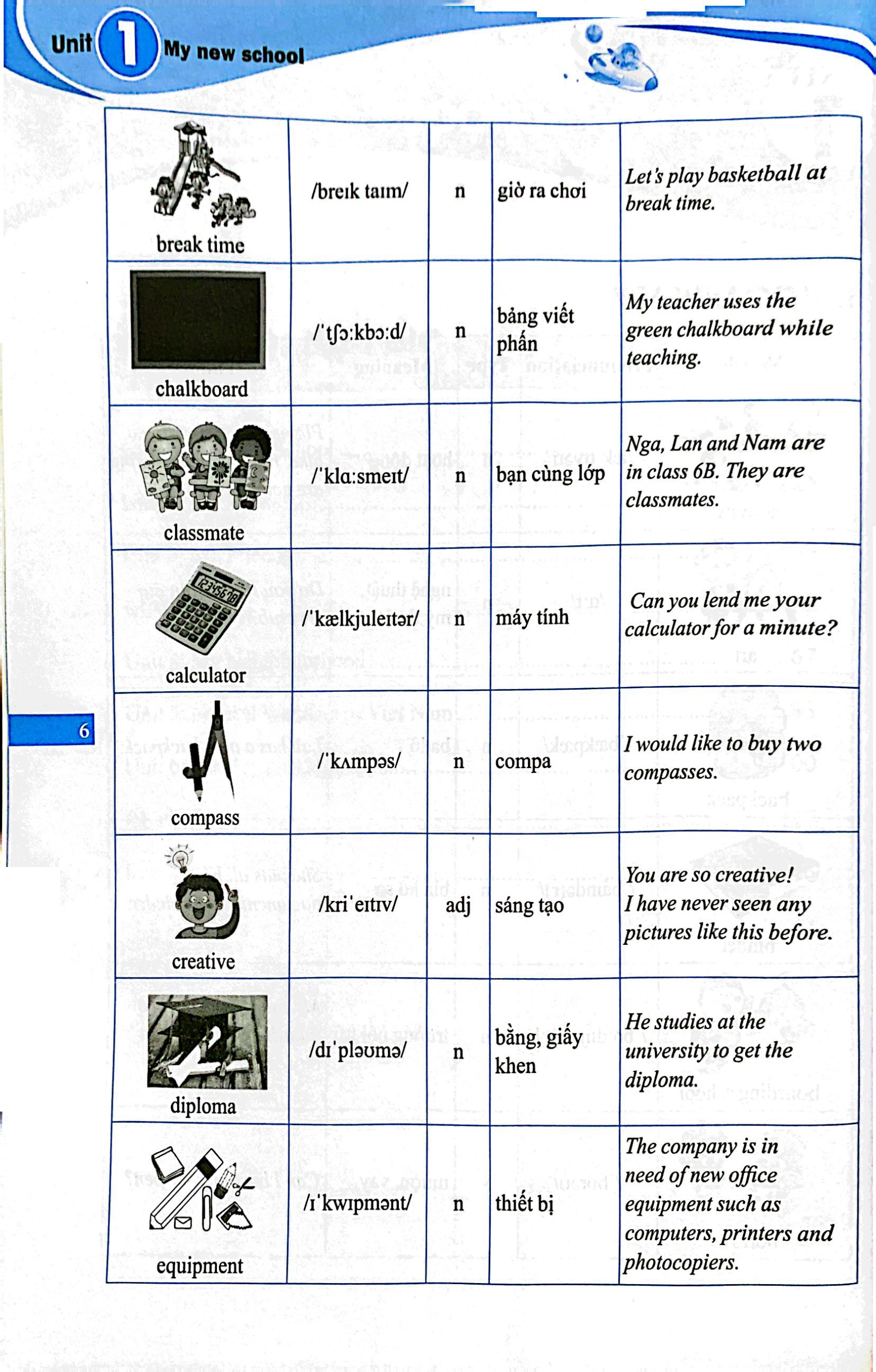 bộ global success - trọng tâm kiến thức và bài tập thực hành tiếng anh lớp 6 - tập 1 - có đáp án - Ảnh 6