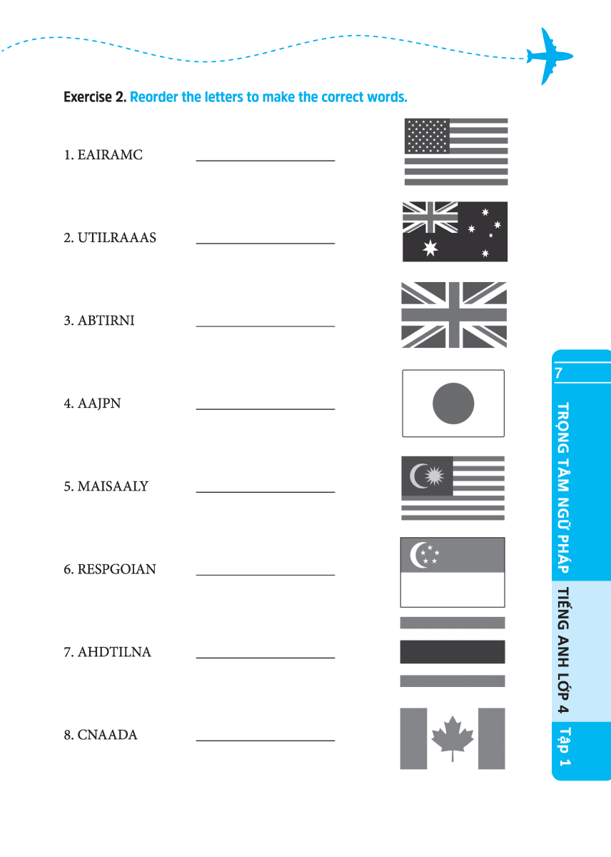 Bộ Global Success - Trọng Tâm Ngữ Pháp Tiếng Anh Lớp 4 - Tập 1 (Có Đáp Án) - Ảnh 5