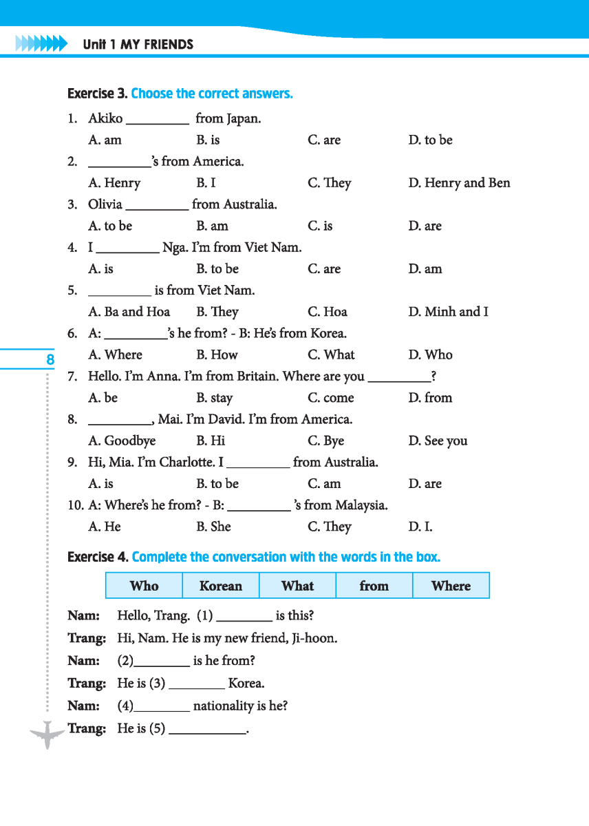 Bộ Global Success - Trọng Tâm Ngữ Pháp Tiếng Anh Lớp 4 - Tập 1 (Có Đáp Án) - Ảnh 6
