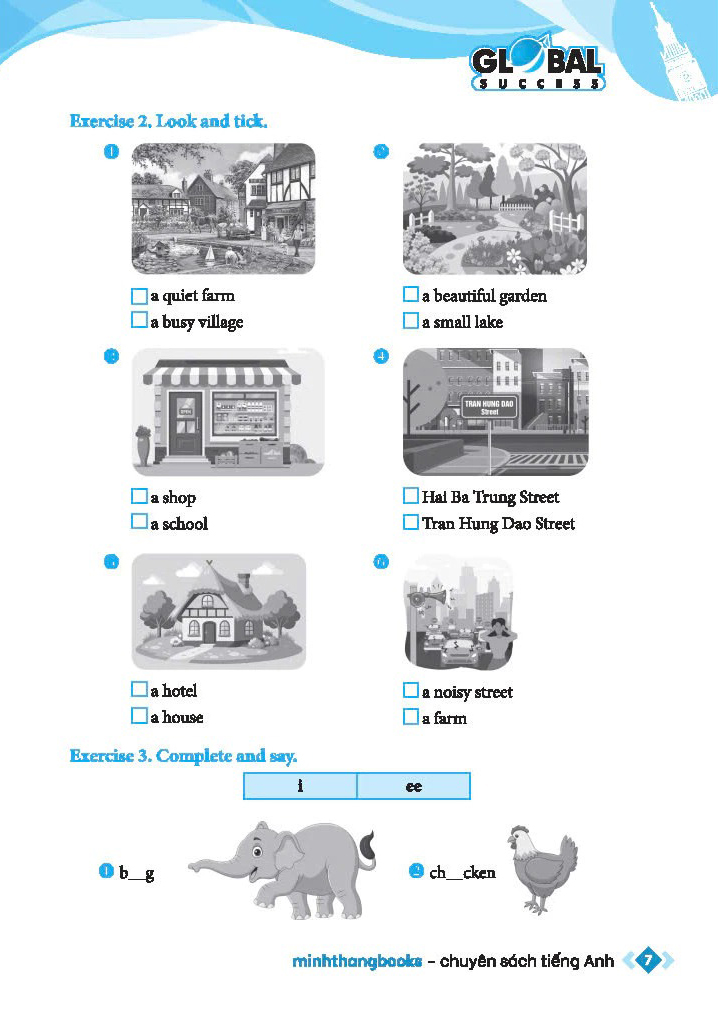 Bộ Global Success - Trọng Tâm Ngữ Pháp Tiếng Anh Lớp 4 - Tập 2 (Có Đáp Án) - Ảnh 6