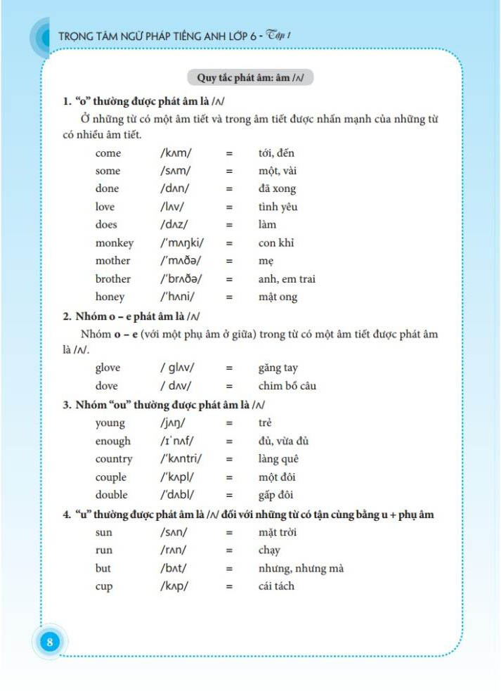 bộ global success - trọng tâm ngữ pháp tiếng anh lớp 6 - tập 2 (tái bản) - Ảnh 6