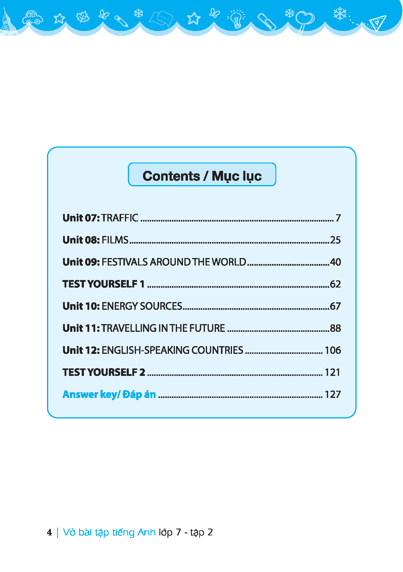 bộ global success - vở bài tập tiếng anh lớp 7 - tập 2 (có đáp án) - Ảnh 3