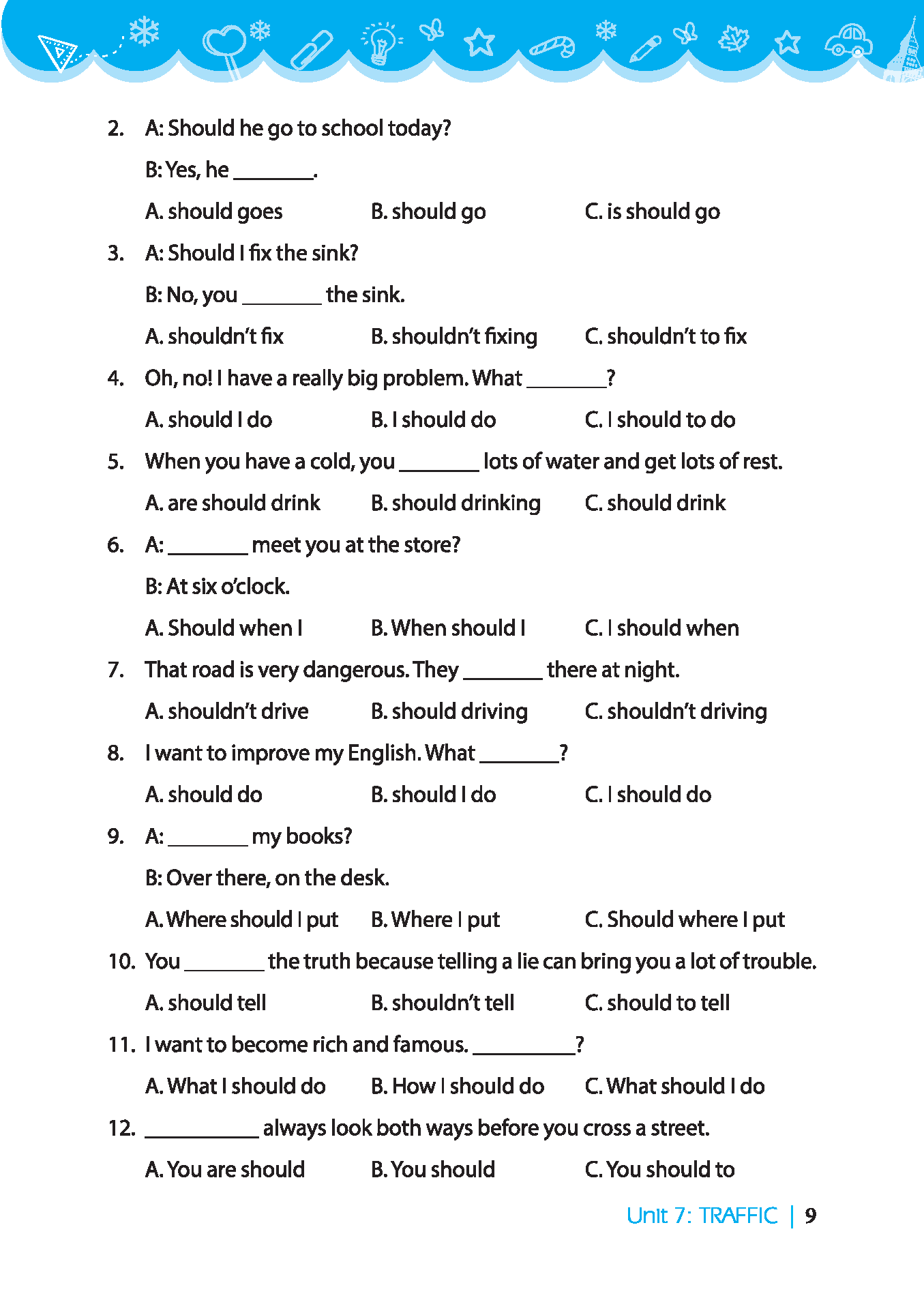 bộ global success - vở bài tập tiếng anh lớp 7 - tập 2 (có đáp án) - Ảnh 8