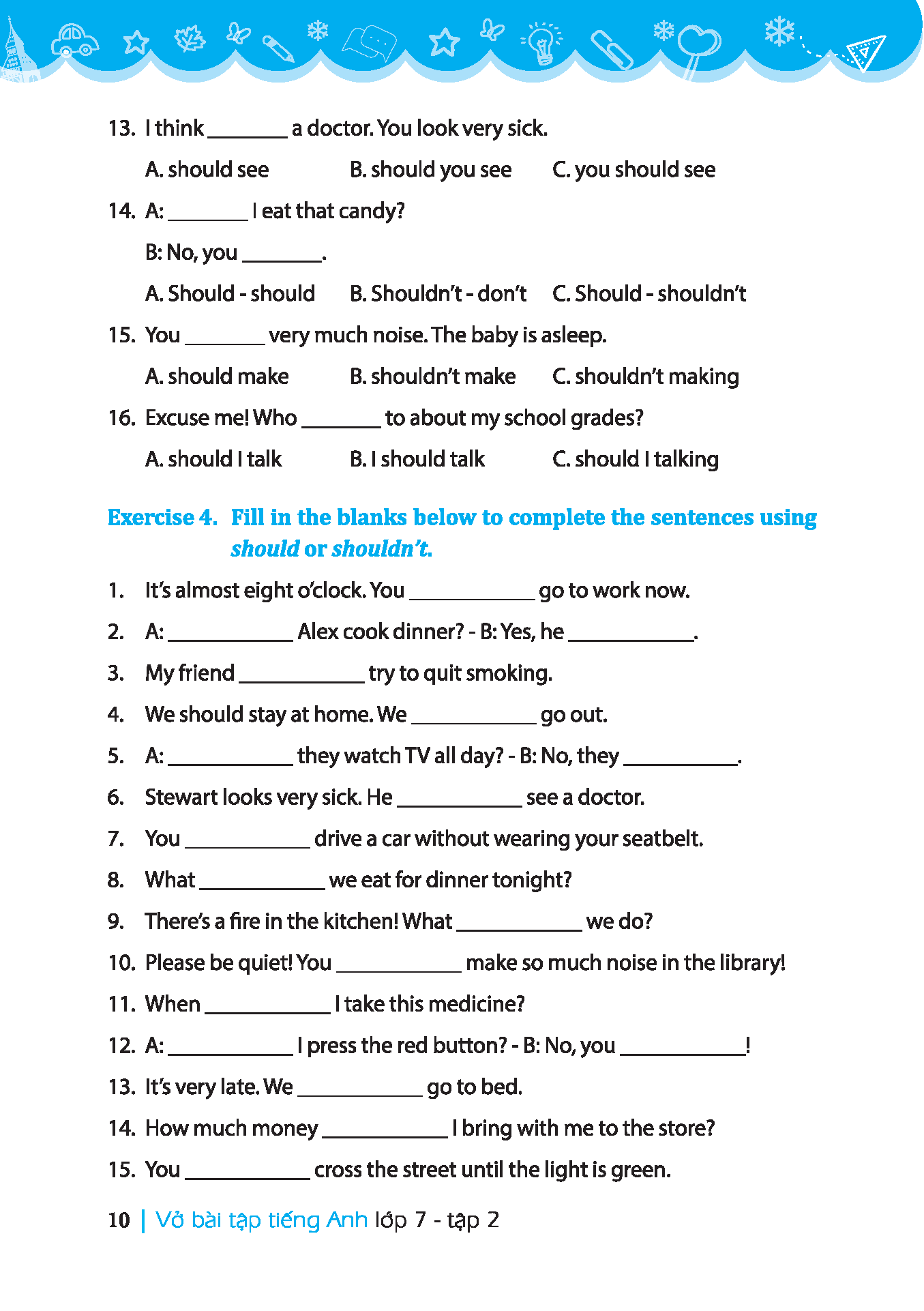 bộ global success - vở bài tập tiếng anh lớp 7 - tập 2 (có đáp án) - Ảnh 9