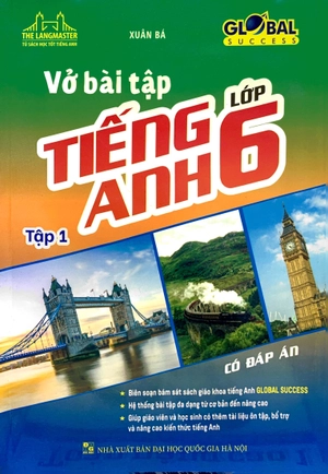 bộ globall sucess - vở bài tập tiếng anh lớp 6 - tập 1 (có đáp án) - Ảnh 2