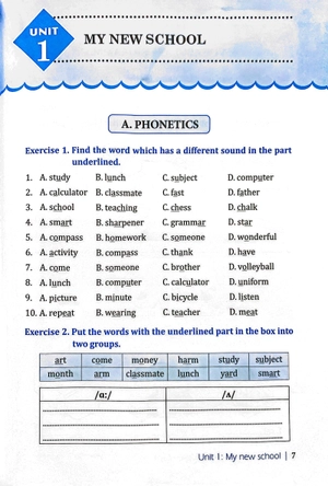 bộ globall sucess - vở bài tập tiếng anh lớp 6 - tập 1 (có đáp án) - Ảnh 4