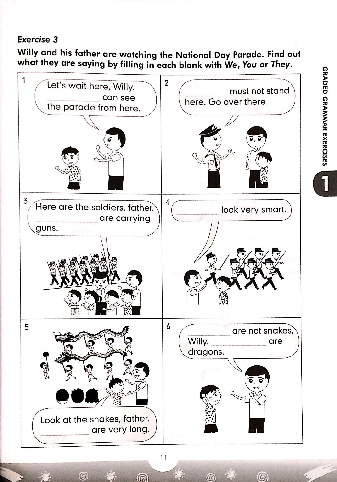 bộ graded grammar exercises 1 - Ảnh 10