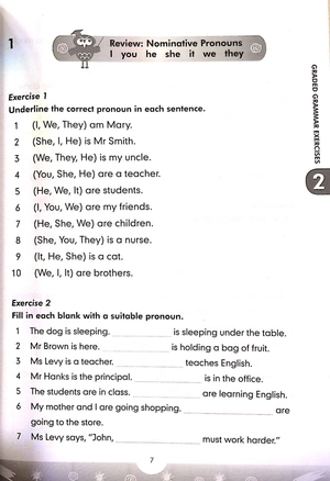 bộ graded grammar exercises 2 (không cd) - Ảnh 3