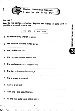 bộ graded grammar exercises 3 (không cd) - Ảnh 5