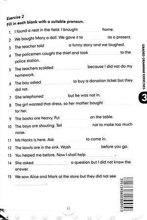 bộ graded grammar exercises 3 (không cd) - Ảnh 9