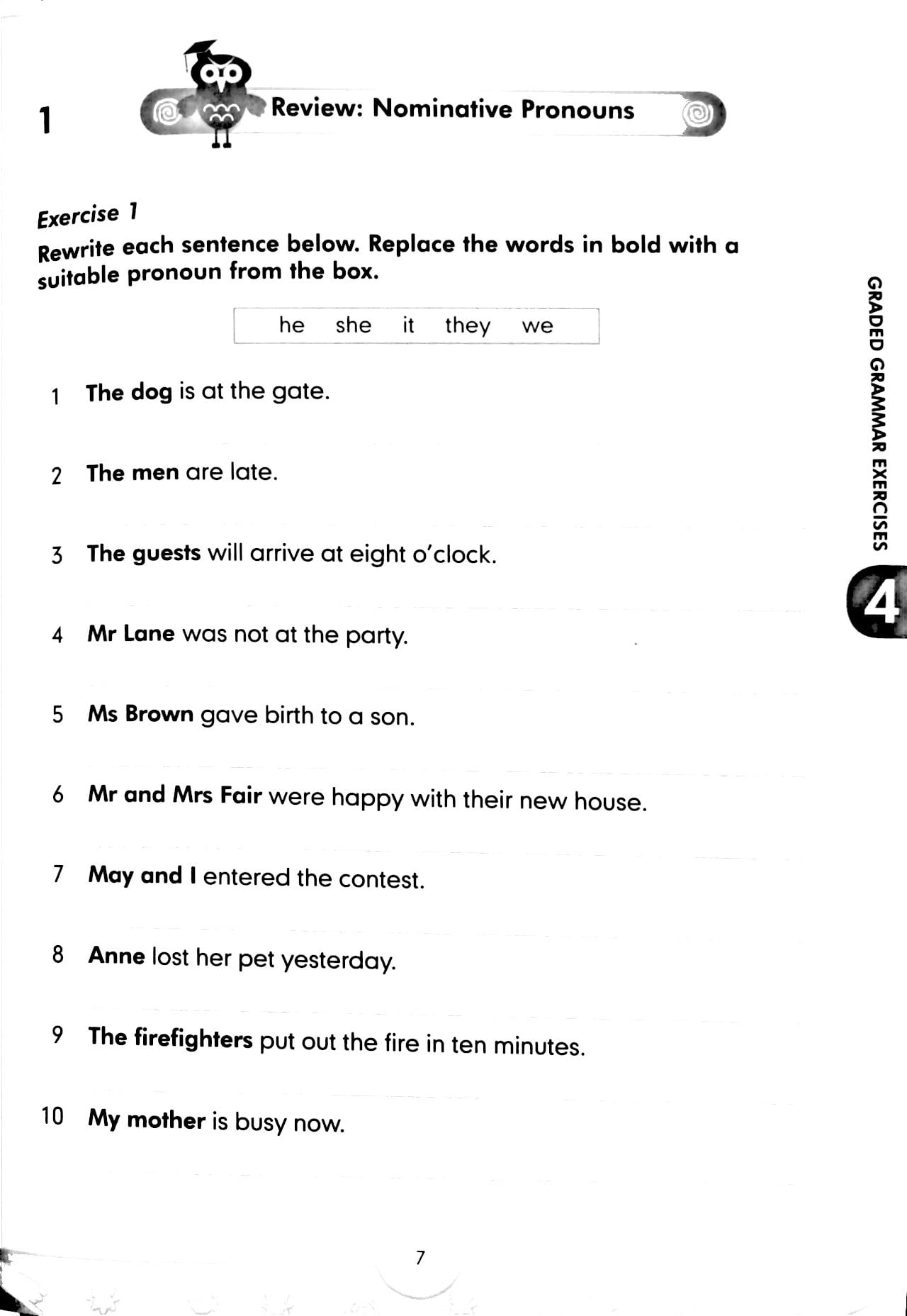 bộ graded grammar exercises 4 - Ảnh 3