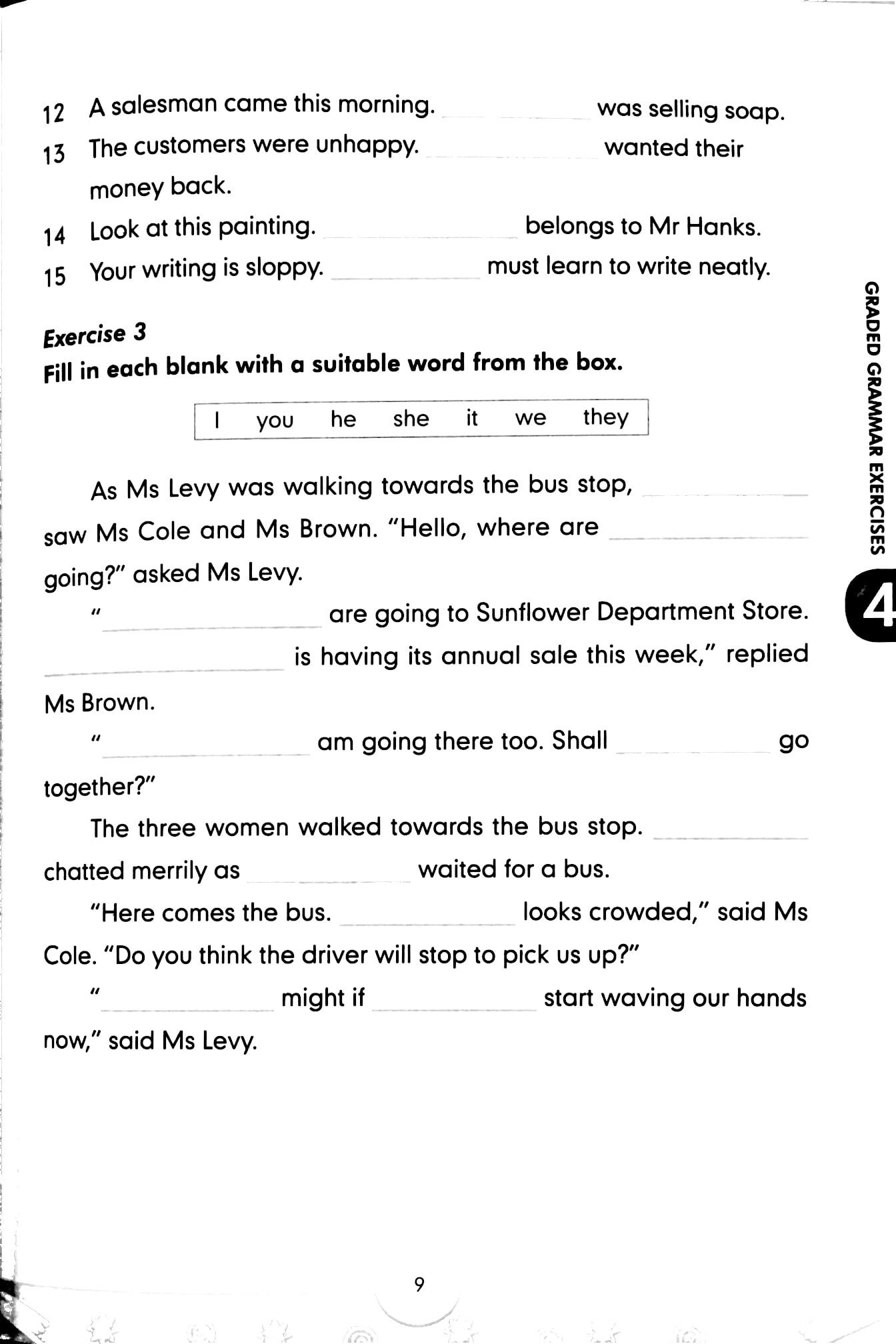 bộ graded grammar exercises 4 - Ảnh 5