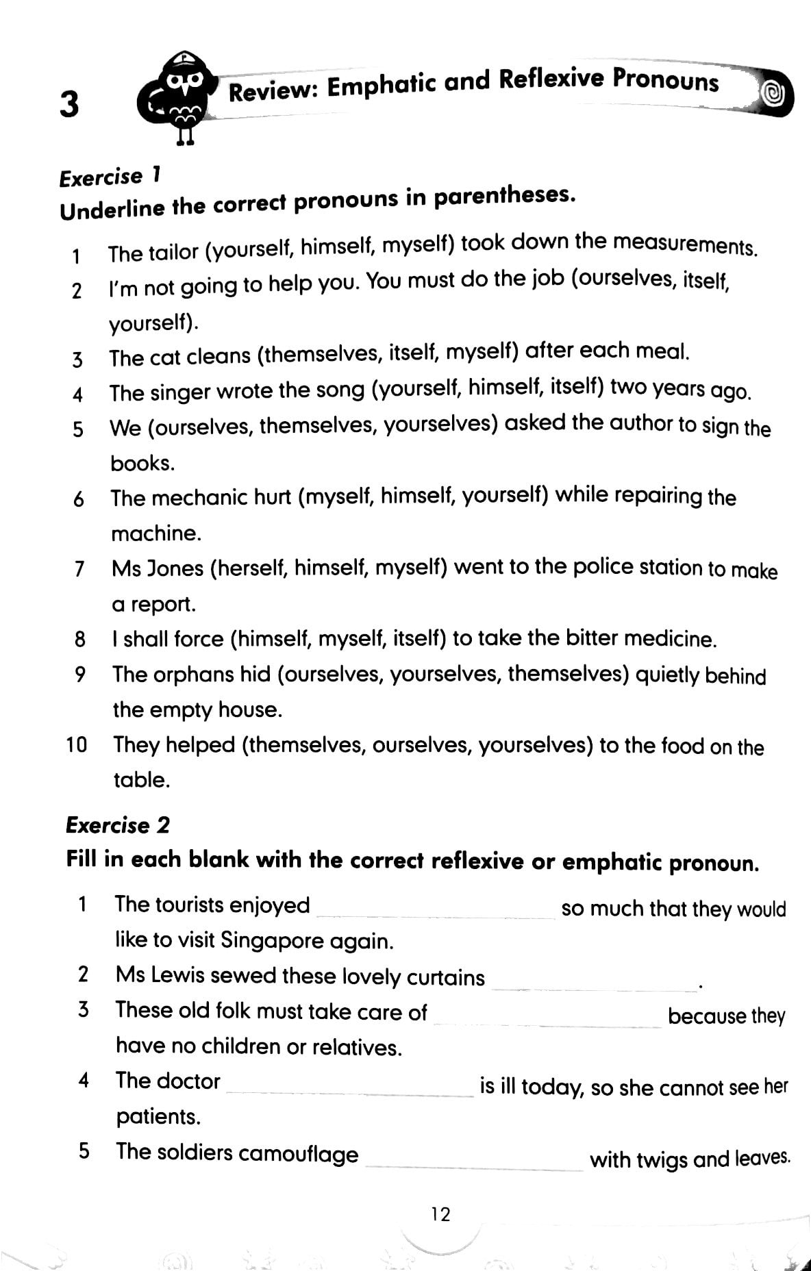 bộ graded grammar exercises 6 - Ảnh 10