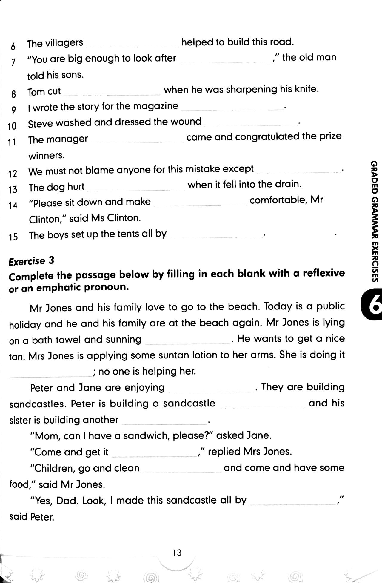 bộ graded grammar exercises 6 - Ảnh 11