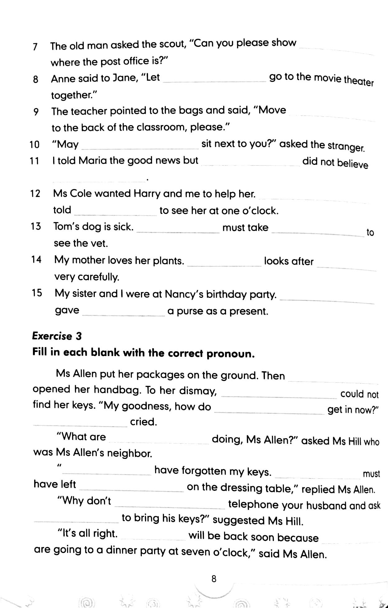 bộ graded grammar exercises 6 - Ảnh 6